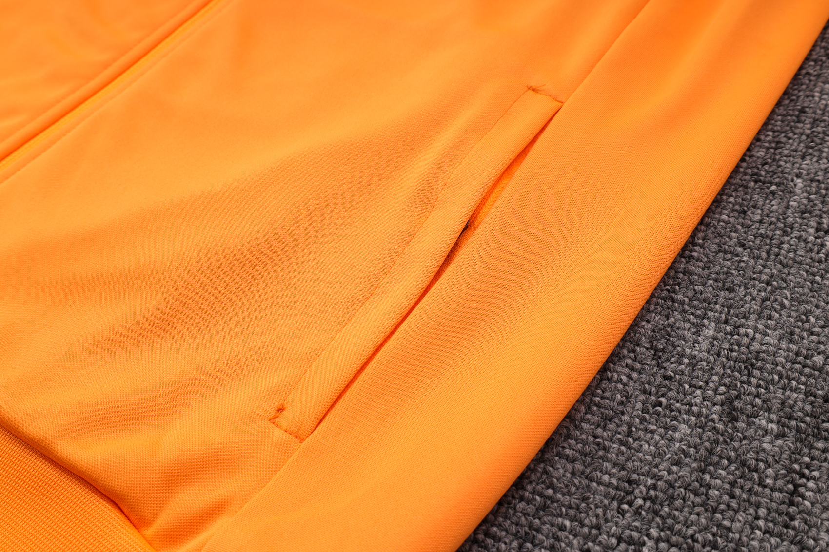 Brazilian International 23-24 Jacket Training Tracksuit - Orange - UnitedFutballJersey