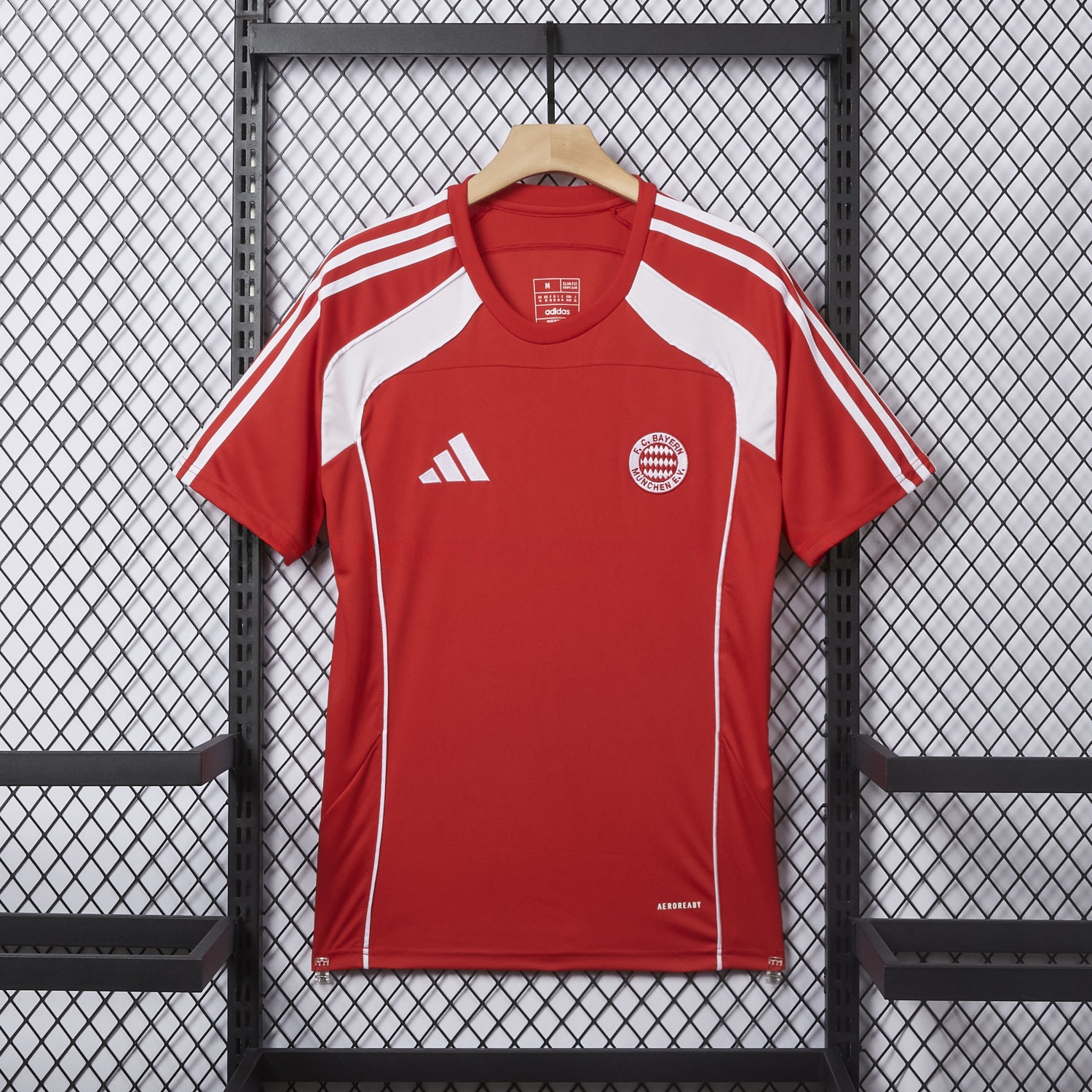 Bayern Munich 25-26 Red Urban Purist T-Shirt - Fans Version - UnitedFutballJersey