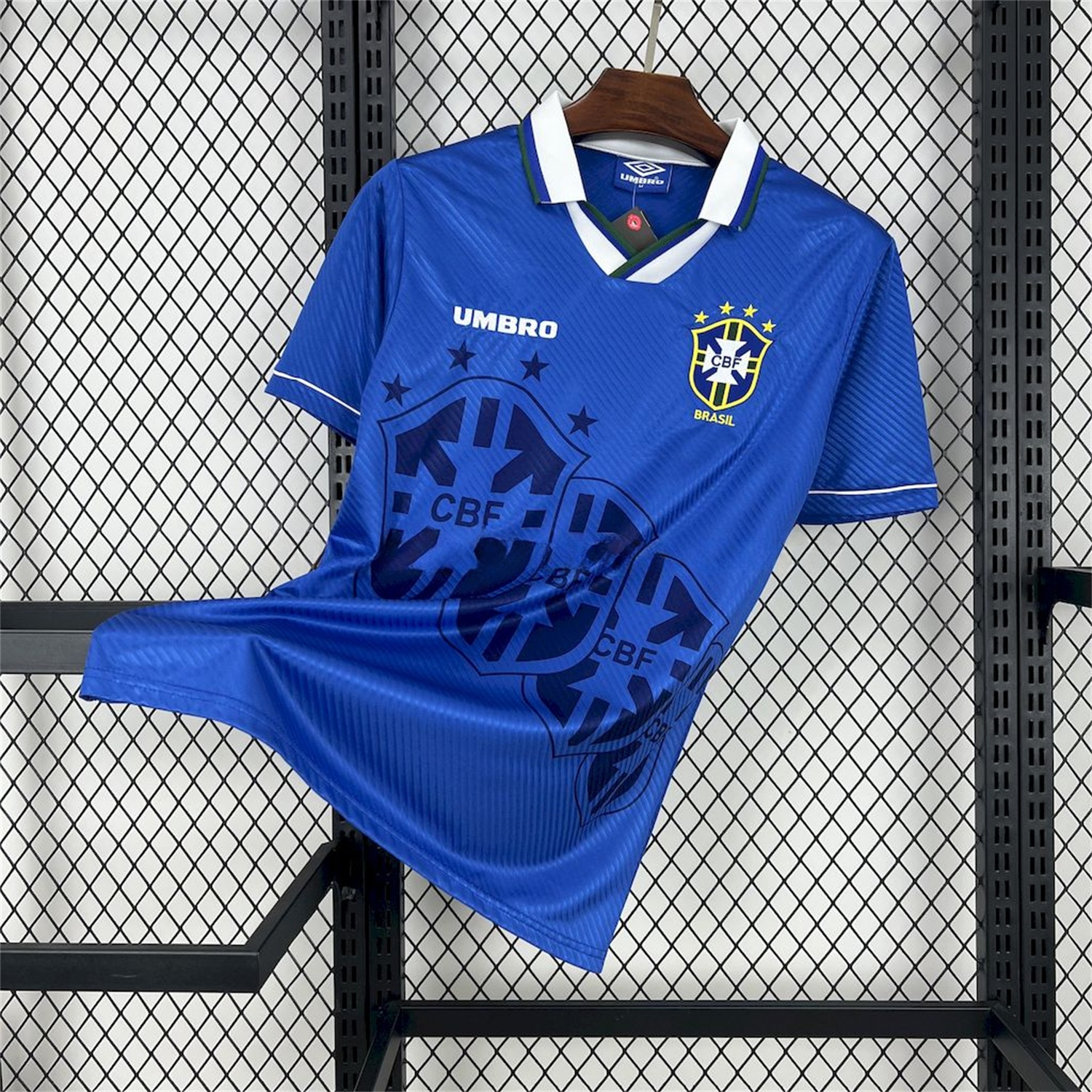 Retro Brazil 1994-96 Away Jersey - UnitedFutballJersey