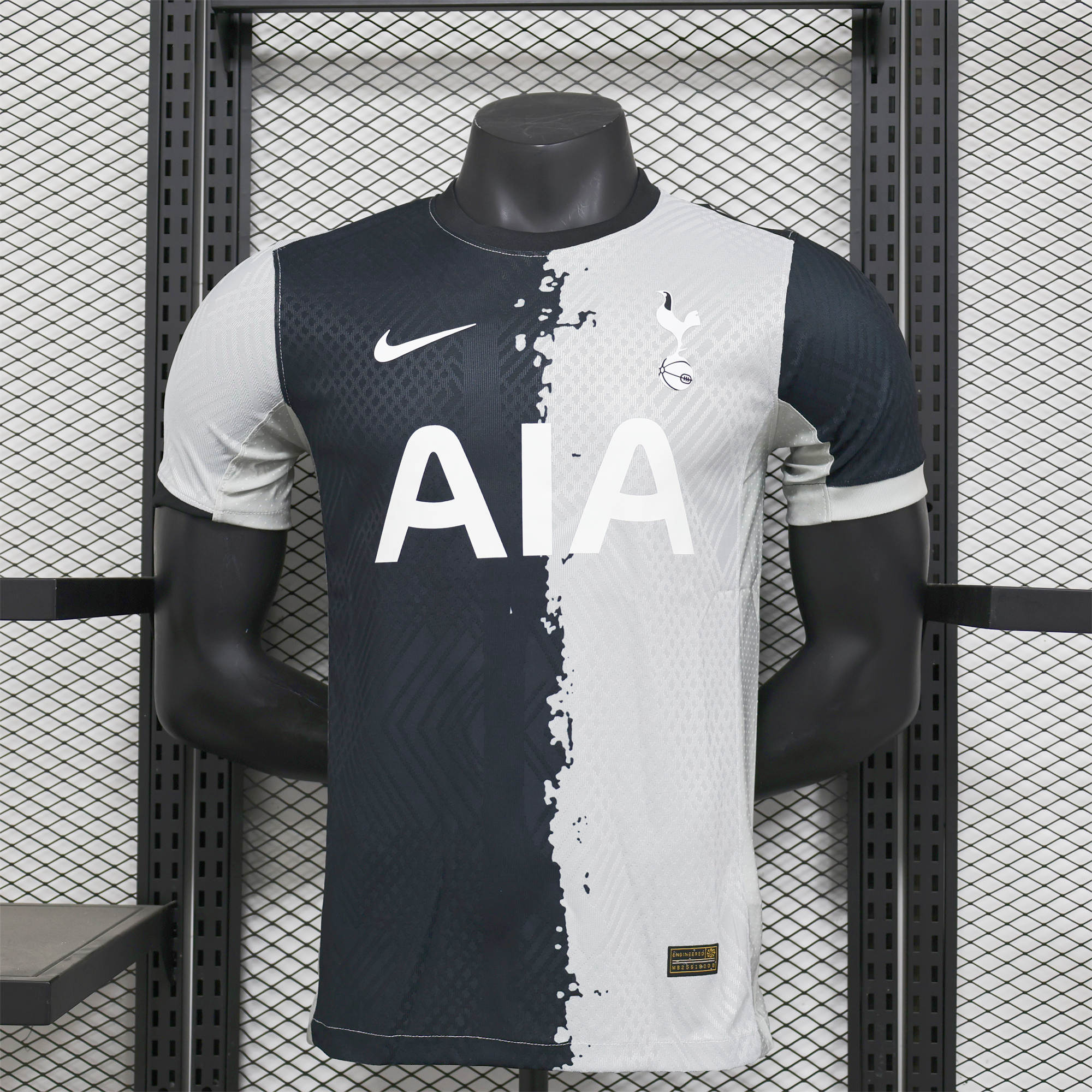Tottenham Hotspur 24-25 Black White Special Edition Jersey - Player Version - UnitedFutballJersey