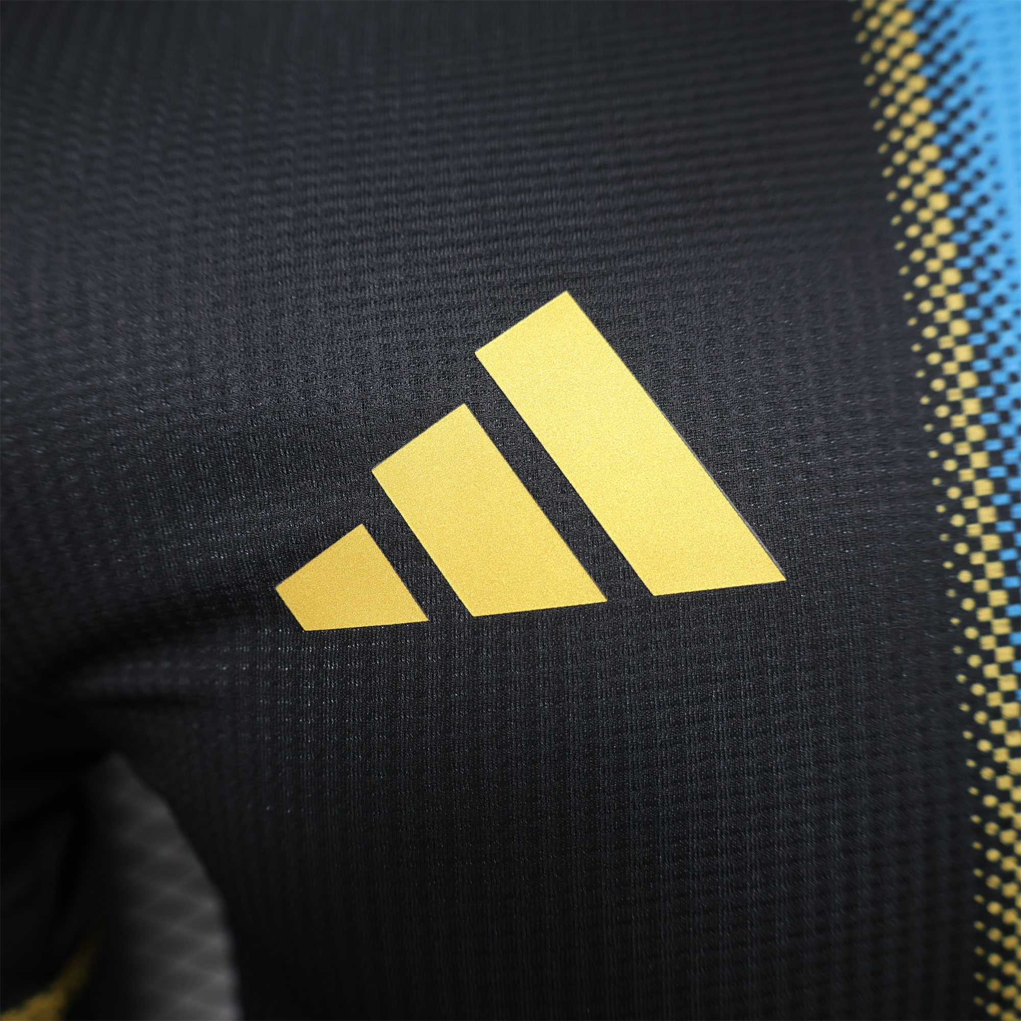 Argentina 24-25 World Cup 2022 Champions Memorial Black Jersey - Player Version - UnitedFutballJersey