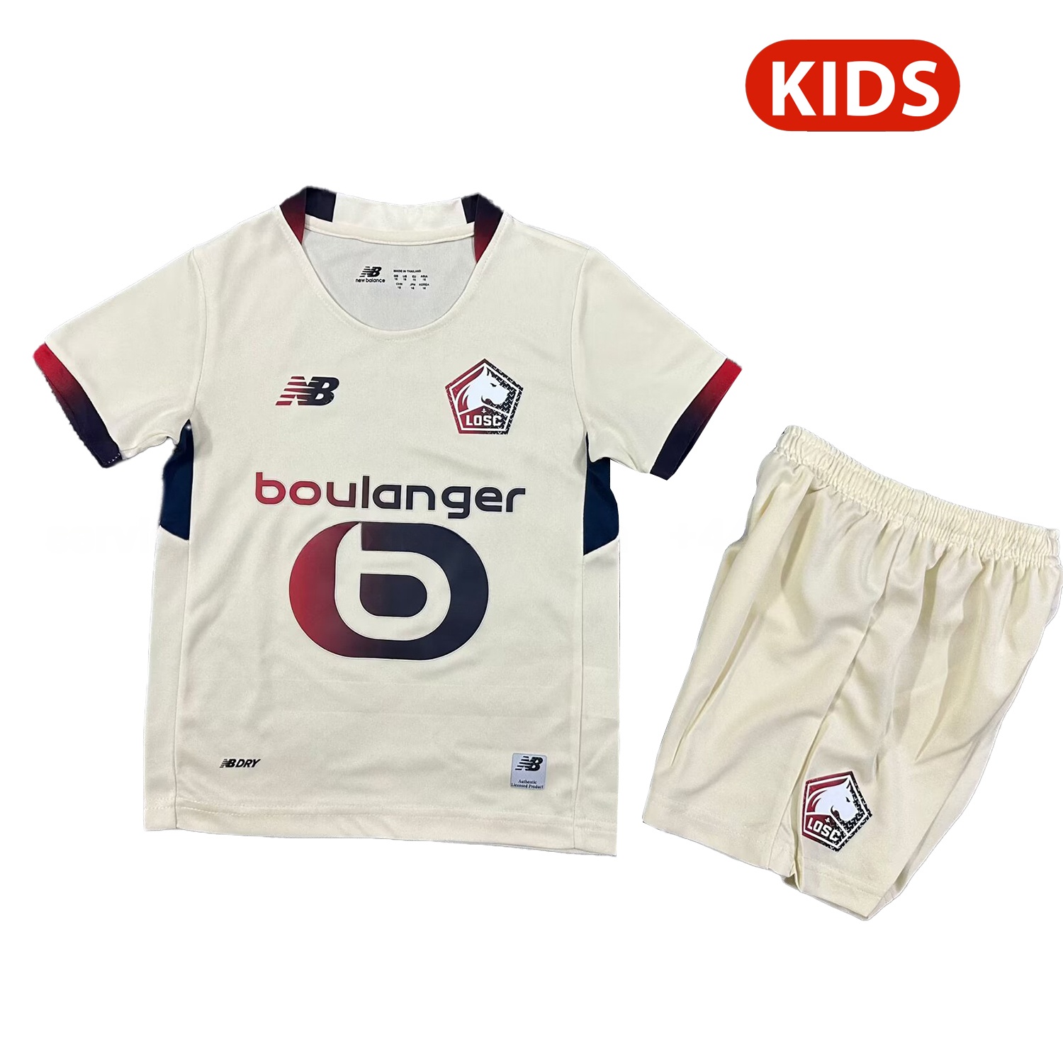 Lille 25-26 Away Kids Kit - UnitedFutballJersey