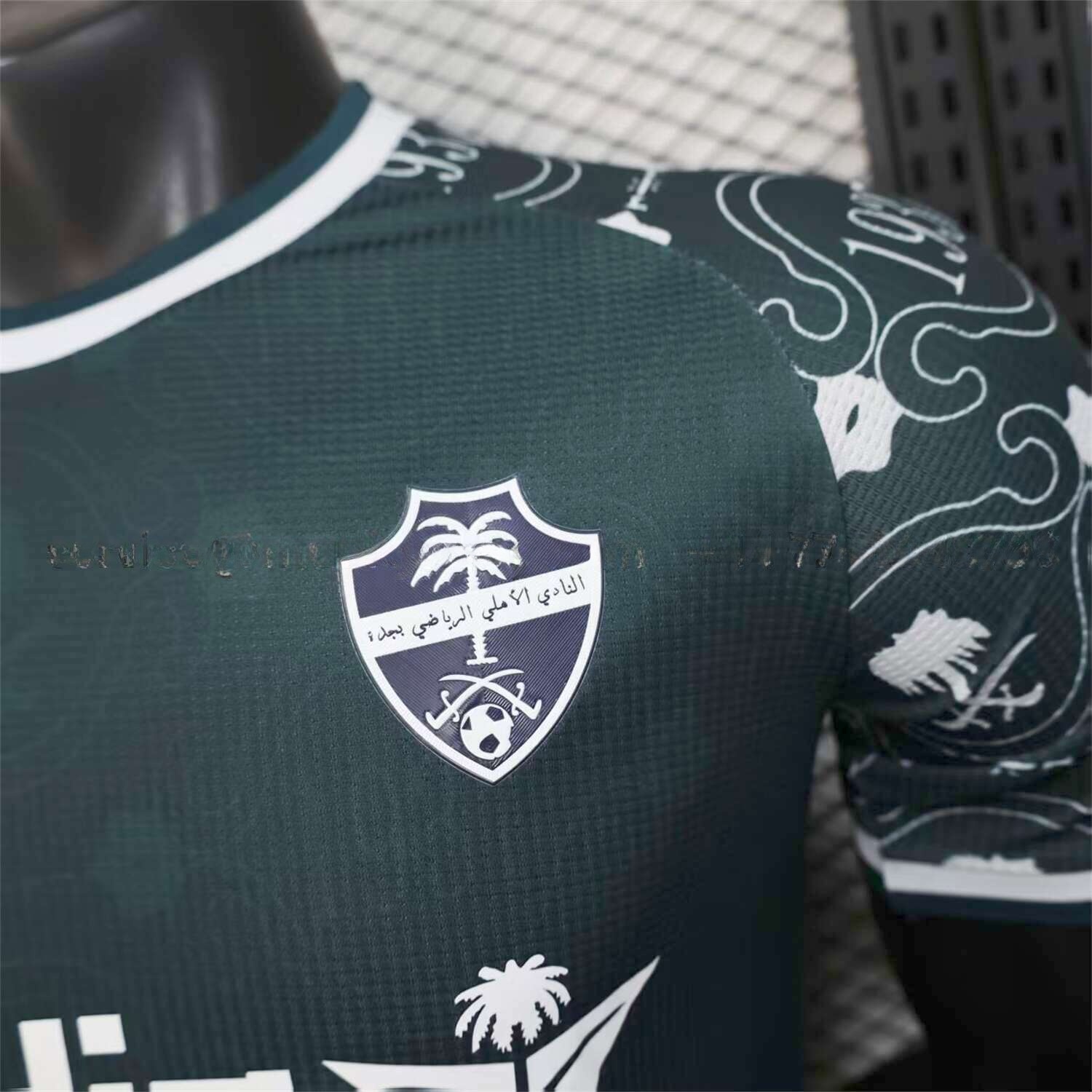 Al-Ahli SFC Jeddah Nationals 25-26 Green Special Edition Jersey - Player Version - UnitedFutballJersey