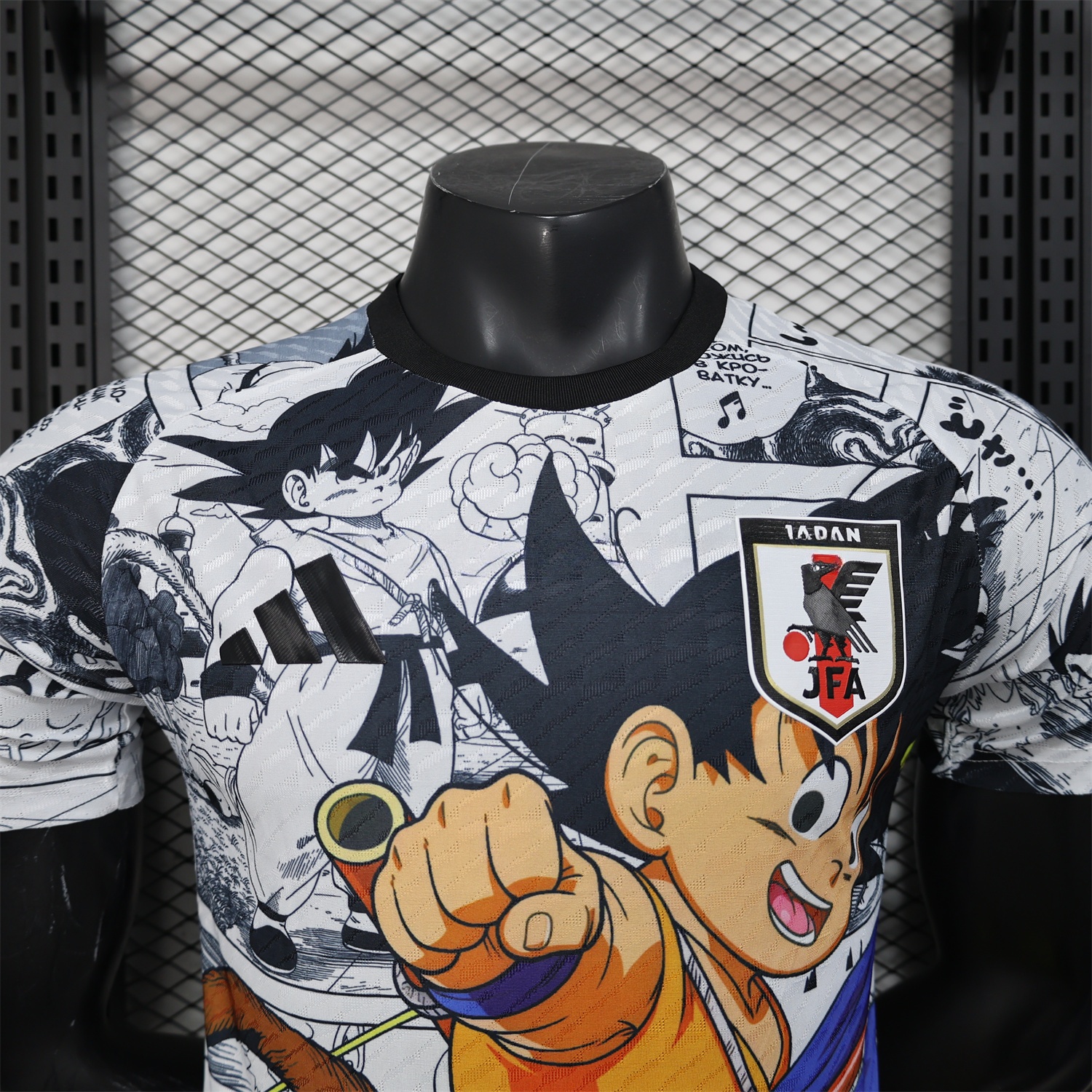 Japan 25-26 Little Son Goku Yellow Cloud White Special Edition Jersey - Player Version - UnitedFutballJersey