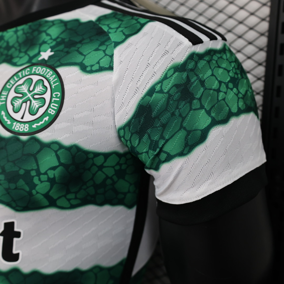 Celtic 23-24 Home Stadium Jersey - Player Version - UnitedFutballJersey