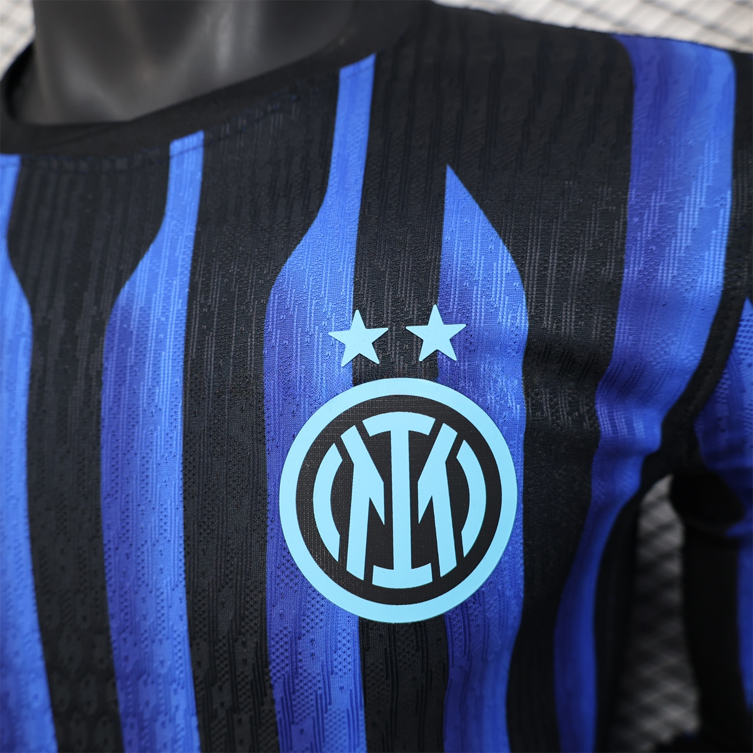 Inter Milan 25-26 Home (Leaked Version) Long Sleeve Jersey - Player Version - UnitedFutballJersey