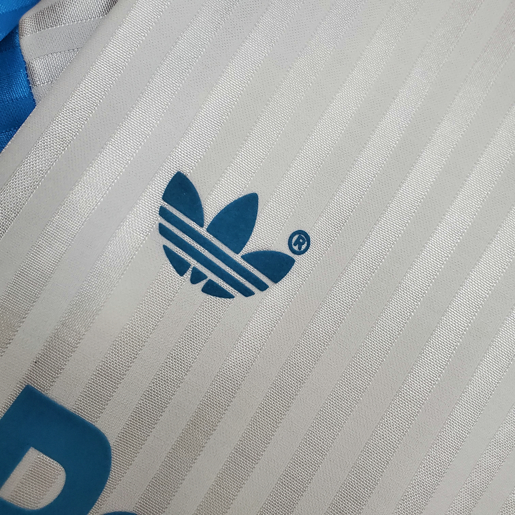 Retro Marseille 1990-91 Home Stadium Jersey - UnitedFutballJersey