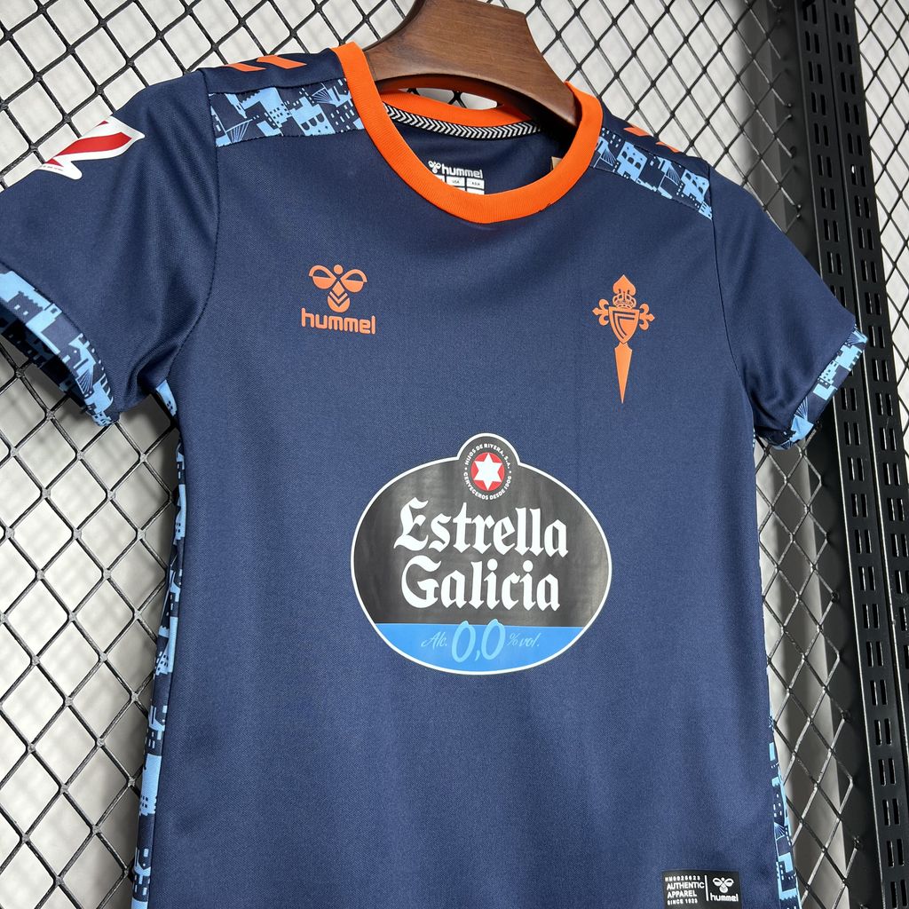 Celta Vigo 24-25 Away Kids Kit - UnitedFutballJersey