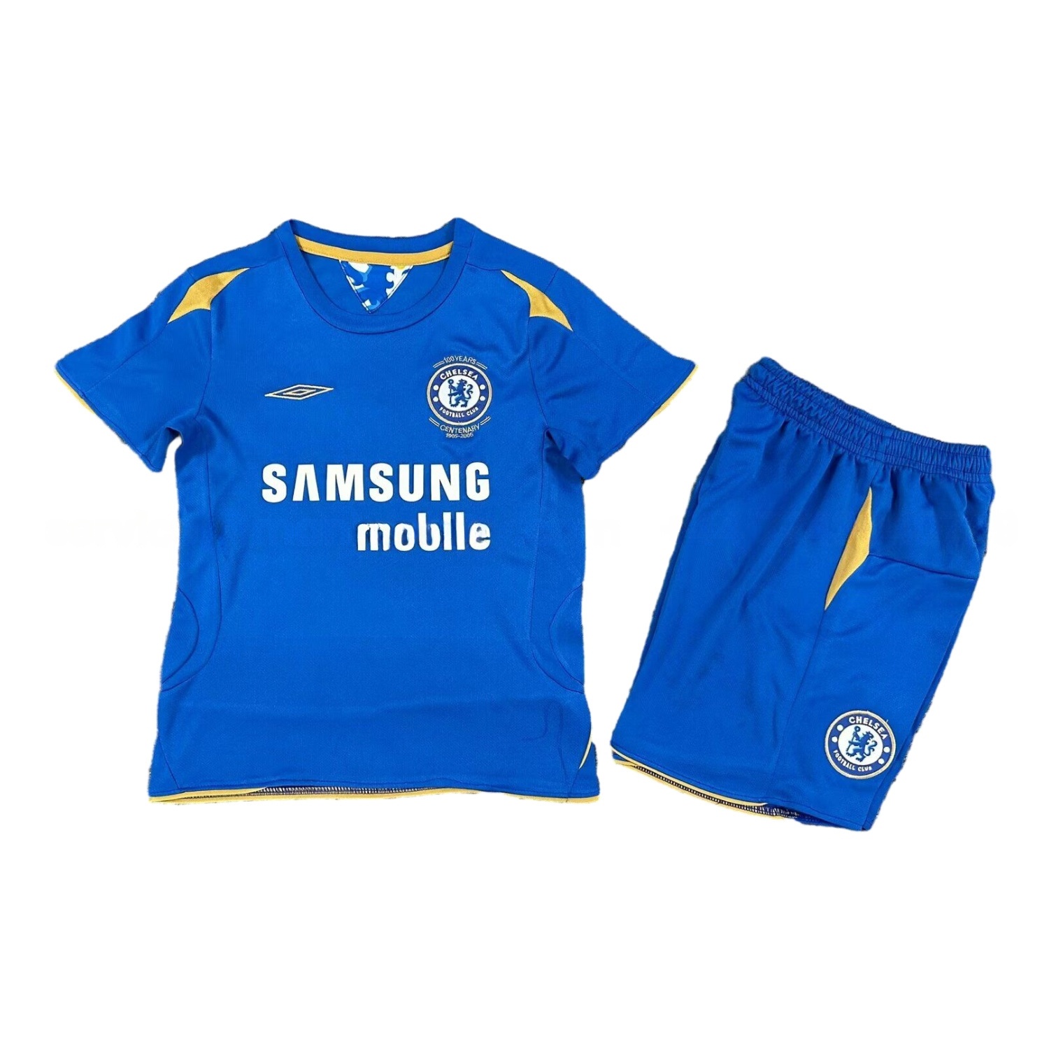 Retro C.H.E.L.S.E.A 2005-06 Home Kids Kit - UnitedFutballJersey