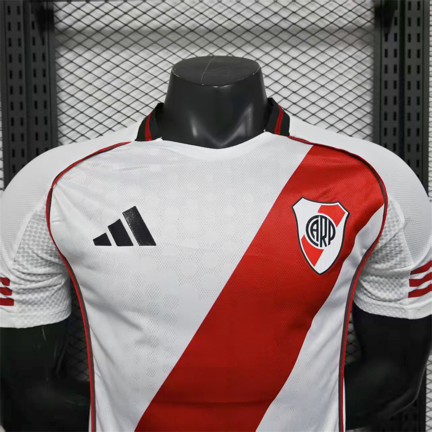 River Plate 25-26 Home Unsponsored Jersey - Player Version - UnitedFutballJersey