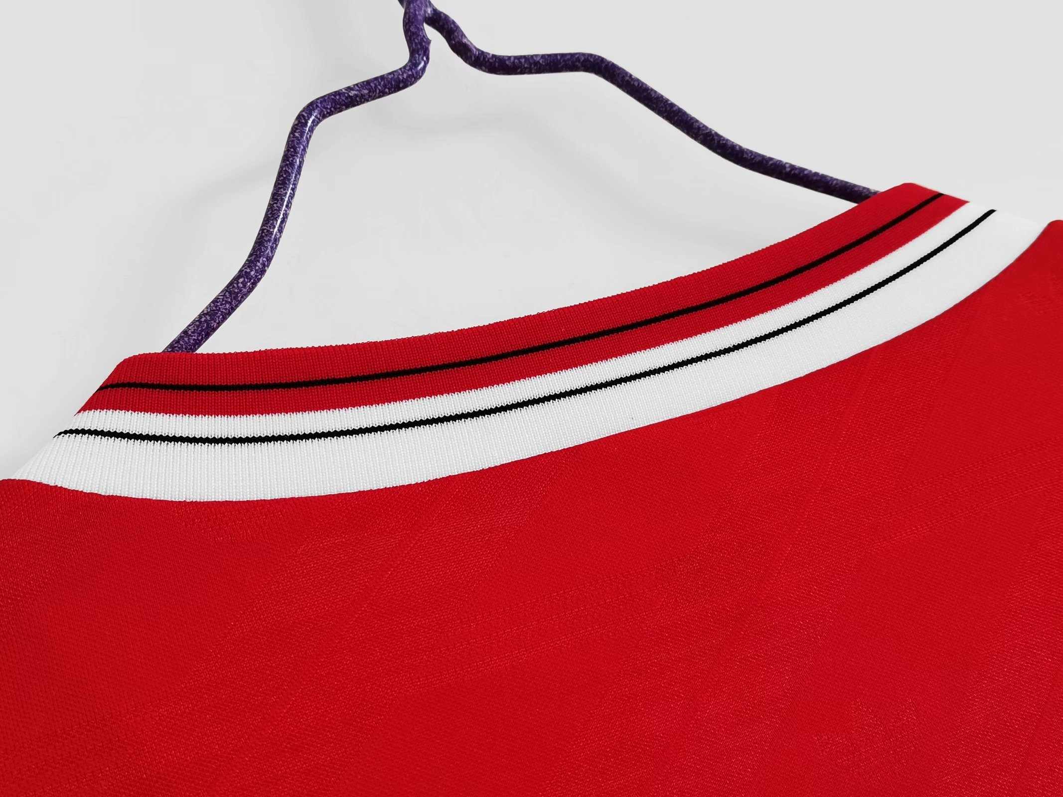 Manchester United Retro 86-88 Home Long Sleeve Jersey - UnitedFutballJersey