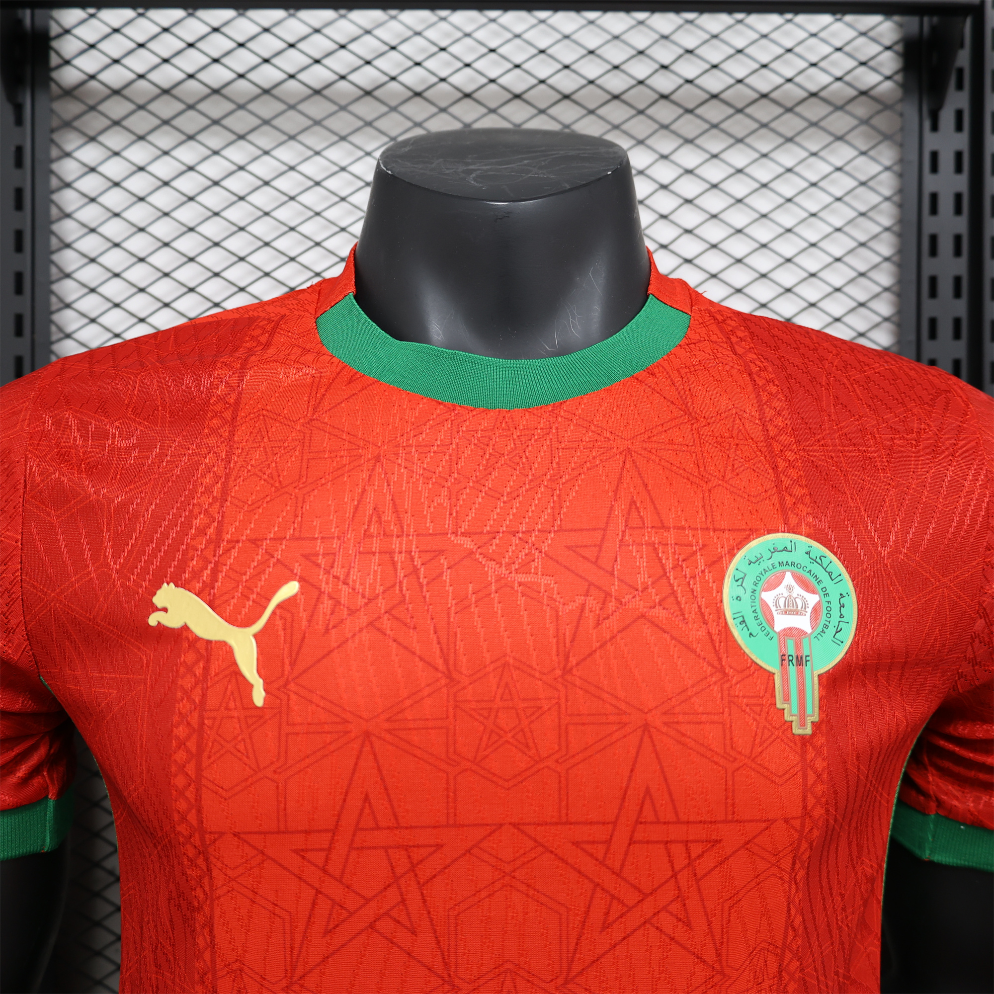 Morocco 24-25 Home Jersey - Player Version - UnitedFutballJersey