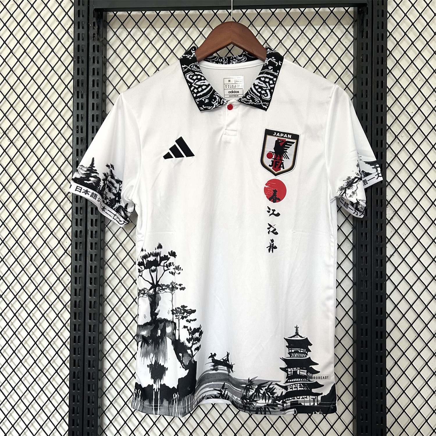 Japan 25-26 Spring River Boating Ink Painting Special Edition Jersey - Fans Version - UnitedFutballJersey