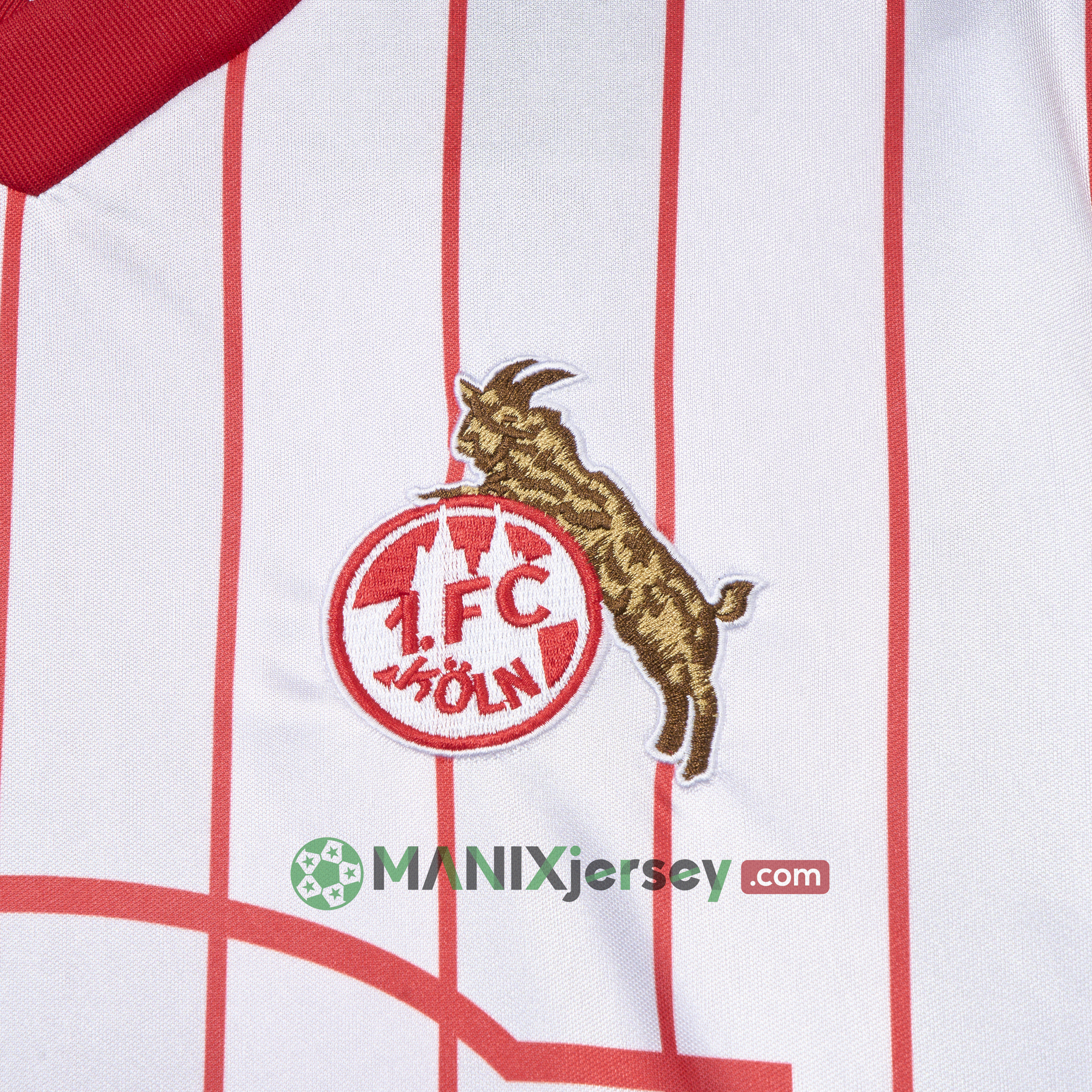 Retro 1. FC Köln 1985-86 Home Jersey - UnitedFutballJersey
