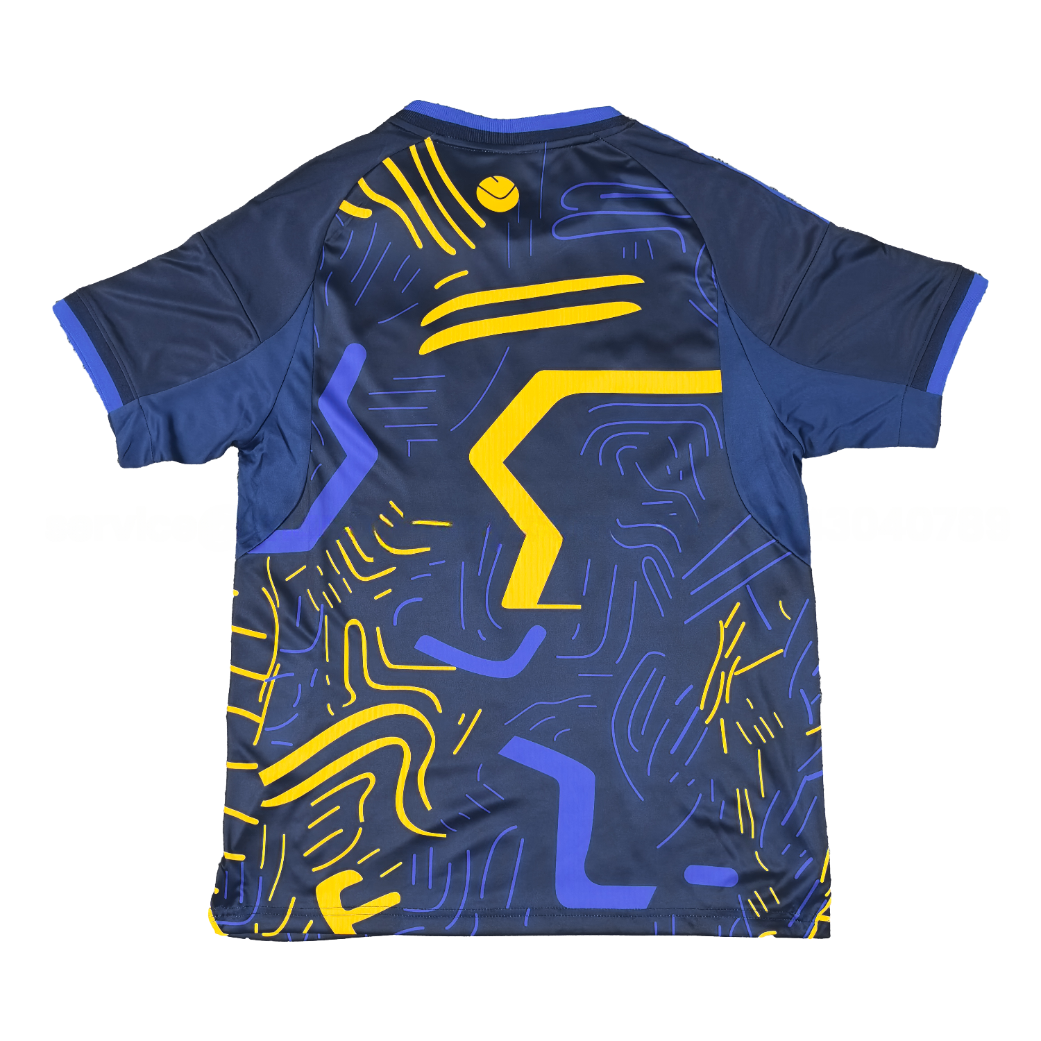 Leeds United 25-26 Yellow Stripes Blue Special Jersey - Fans Version - UnitedFutballJersey