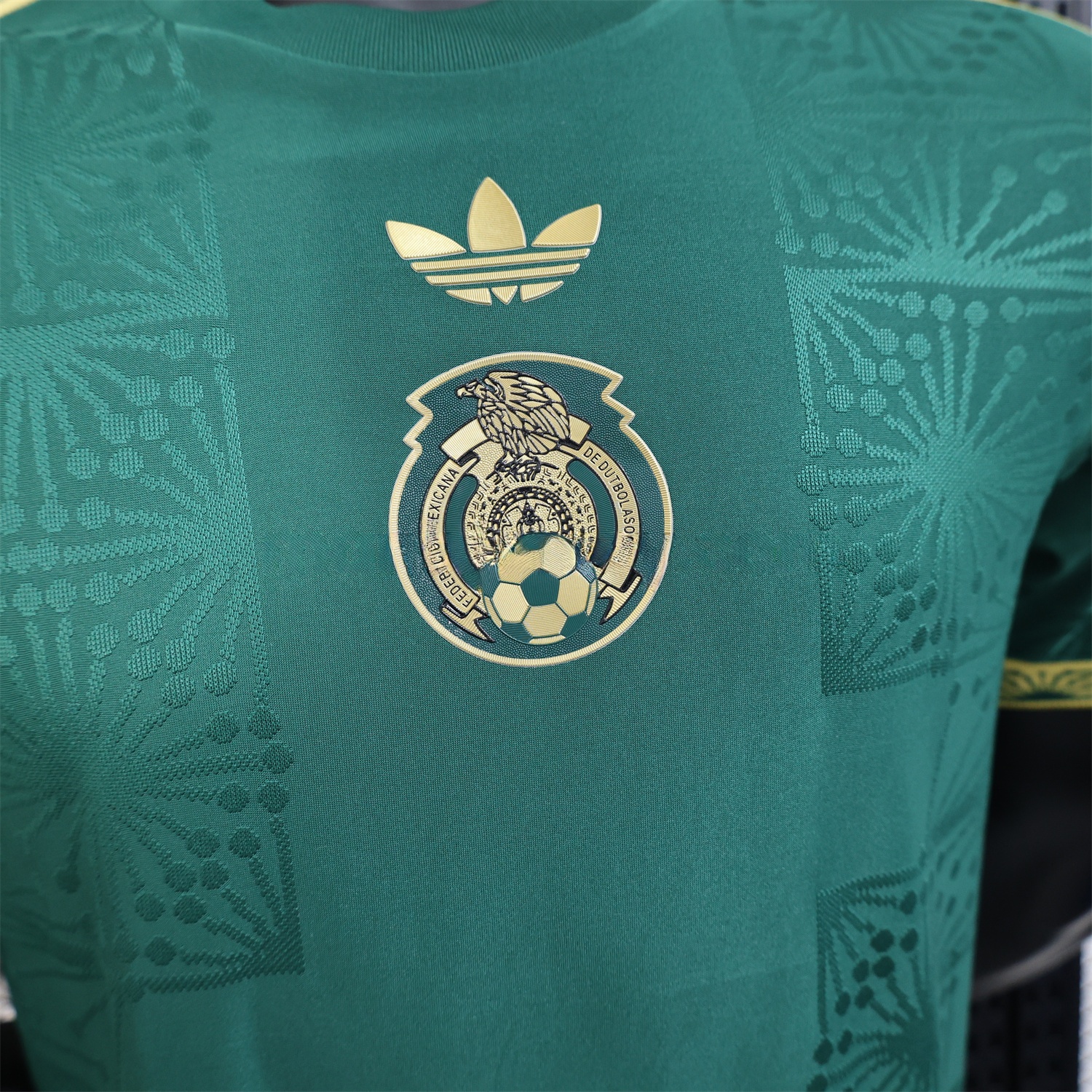 Mexico 2025 Gold Cup Special Edition Green Jersey - Player Version - UnitedFutballJersey