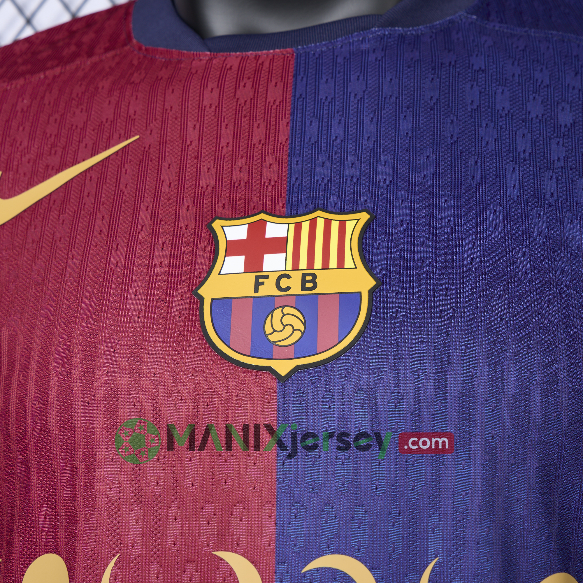 Barcelona X CP 24-25 Home New Co-Branded Jersey - Player Version - UnitedFutballJersey