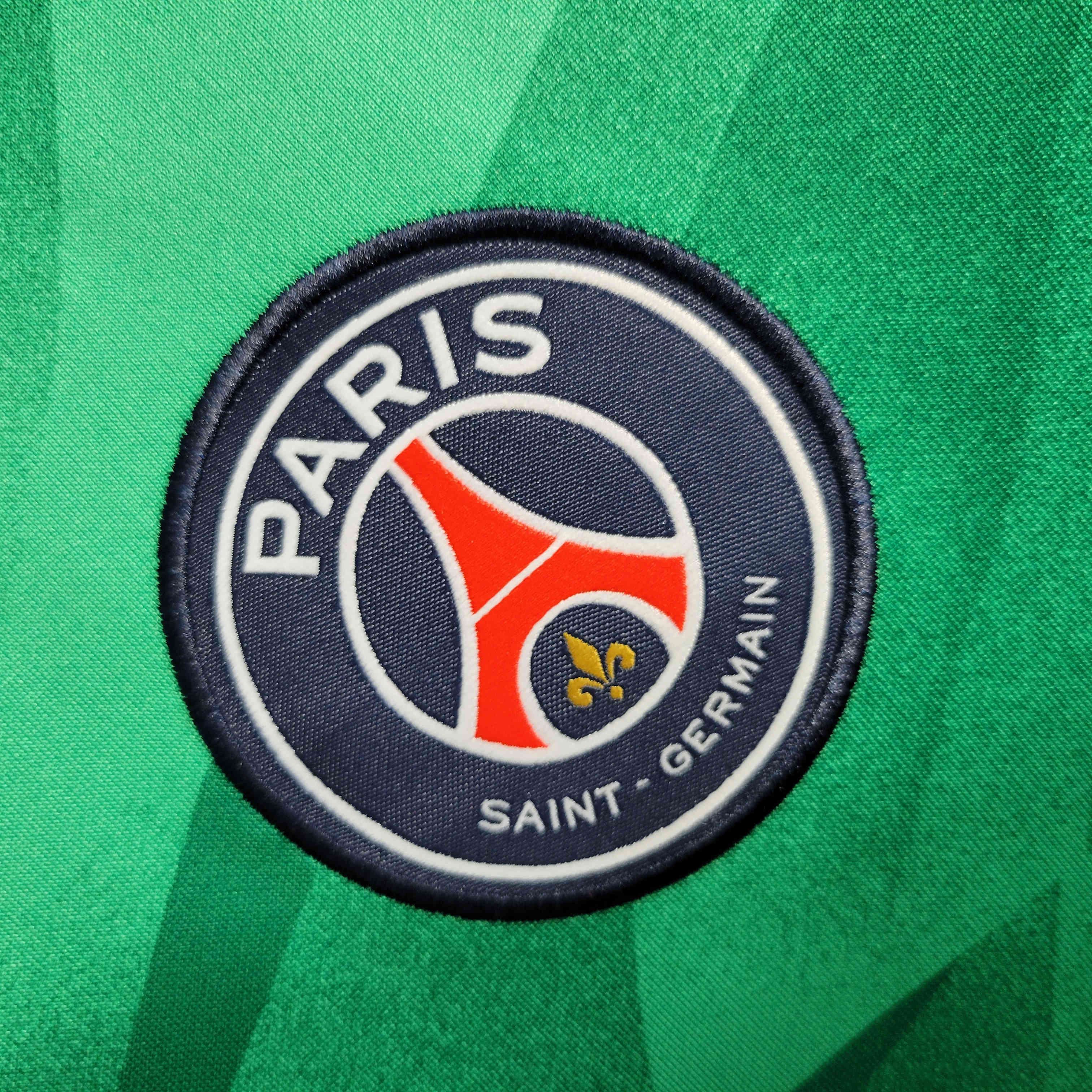 23/24 Paris Saint-Germain PSG Green Goalkeeper Jersey - Fans Version - UnitedFutballJersey