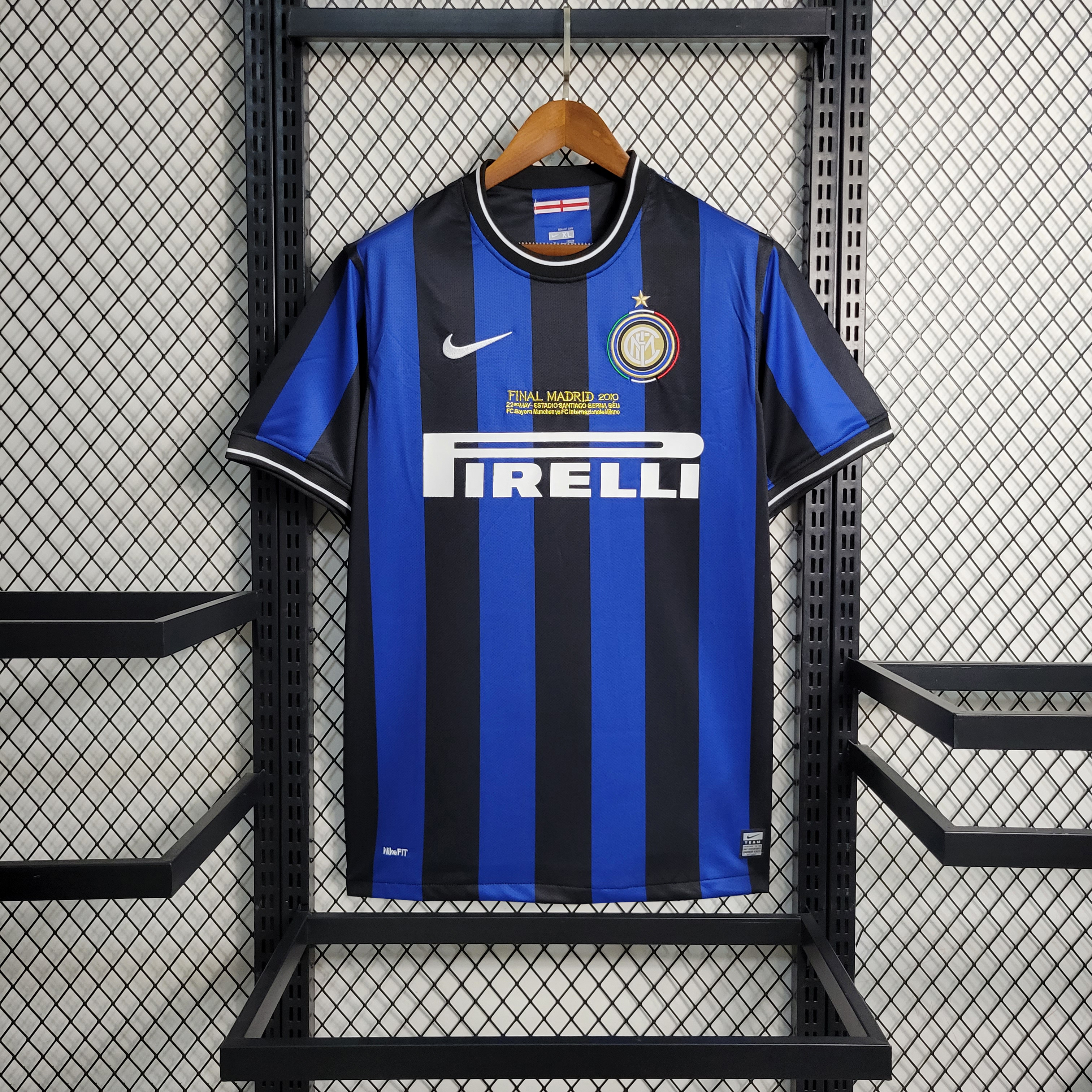Retro Inter Milan 09-10 Home Stadium Jersey - Champions League Final - UnitedFutballJersey