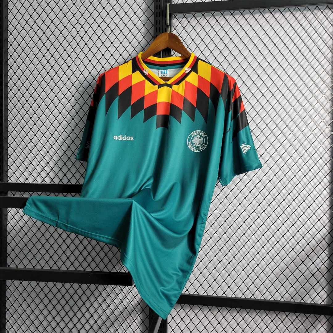 Retro Germany 1994 Away Stadium Jersey - UnitedFutballJersey