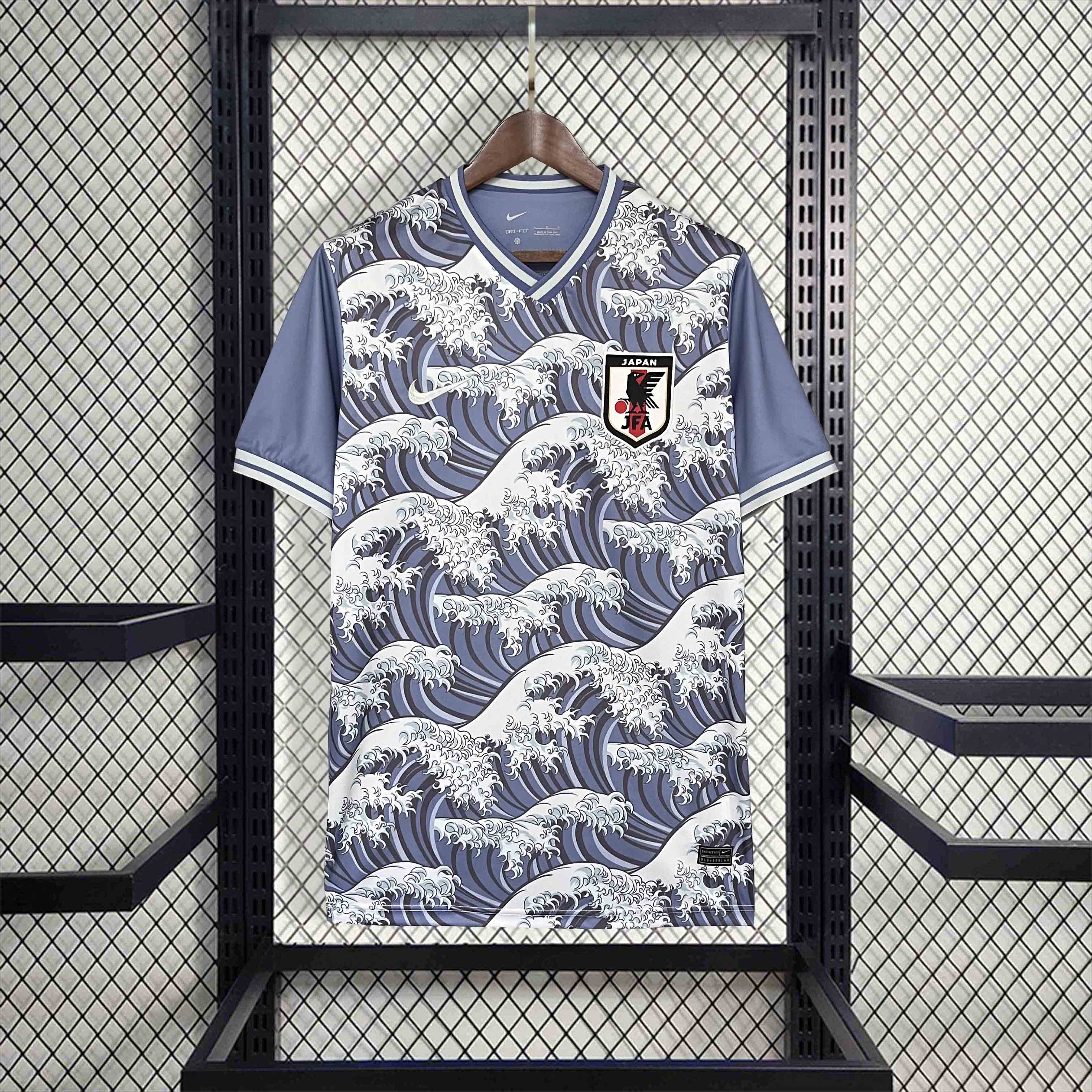 Japan 23-24 White Wave Special Edition Jersey - Fans Version - UnitedFutballJersey