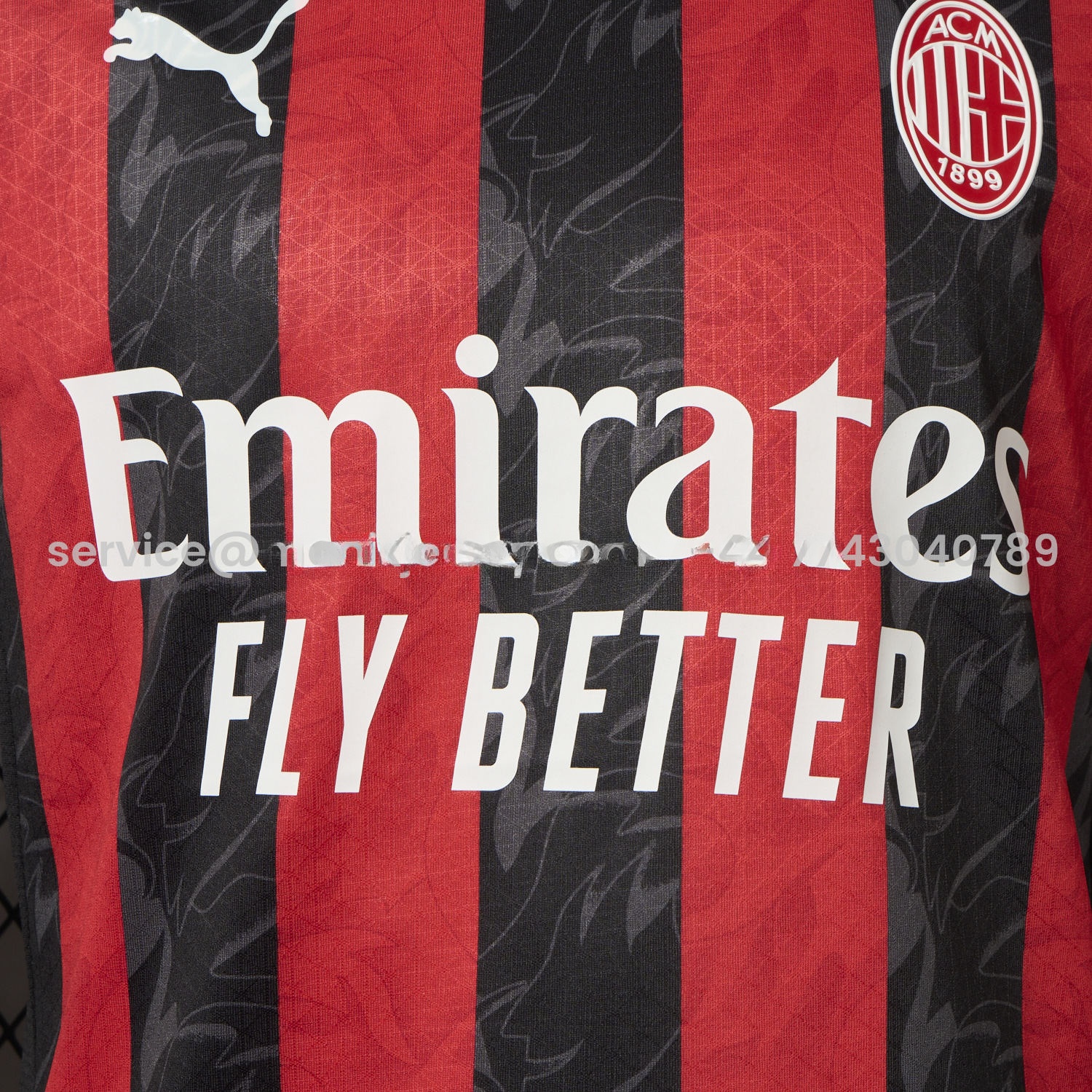 AC Milan 25-26 Home Jersey - Player Version - UnitedFutballJersey