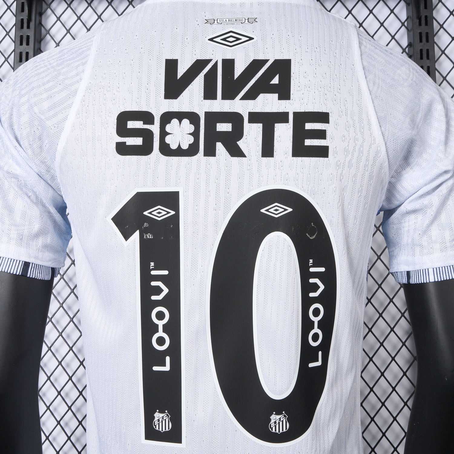 Santos 24-25 Home Jersey With Sponsors - Player Version - UnitedFutballJersey