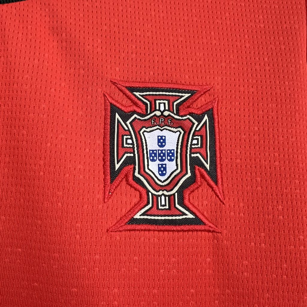 Portugal 2025-26 Home Kids Kit - UnitedFutballJersey