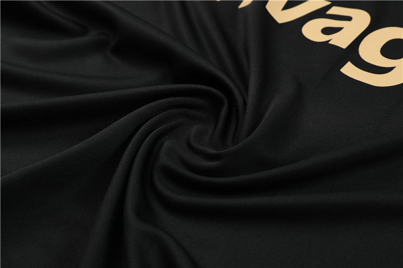 Che 23-24 Kids Long Sleeve Training Set Black - UnitedFutballJersey