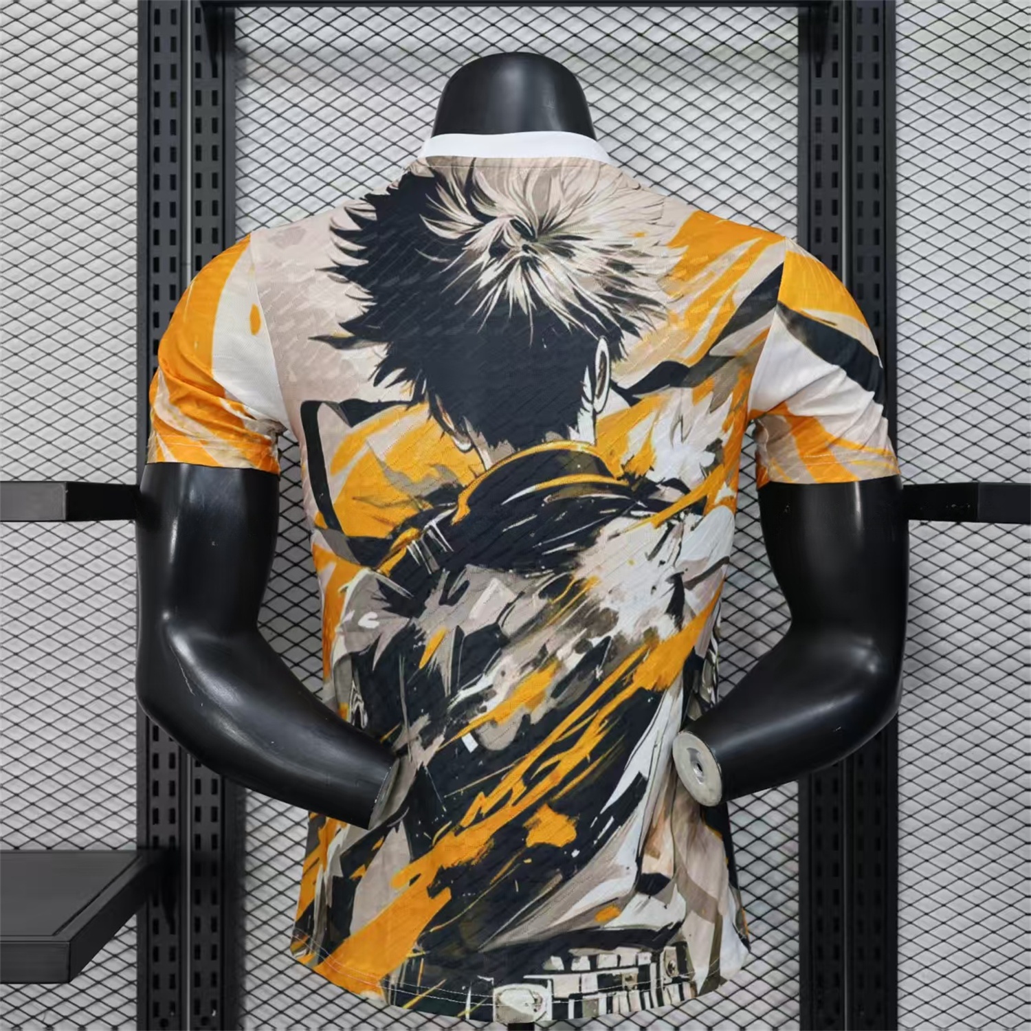 Japan 25-26 Naruto Uzumaki's Nine-Tailed Fox Mode Special Jersey - Player Version - UnitedFutballJersey