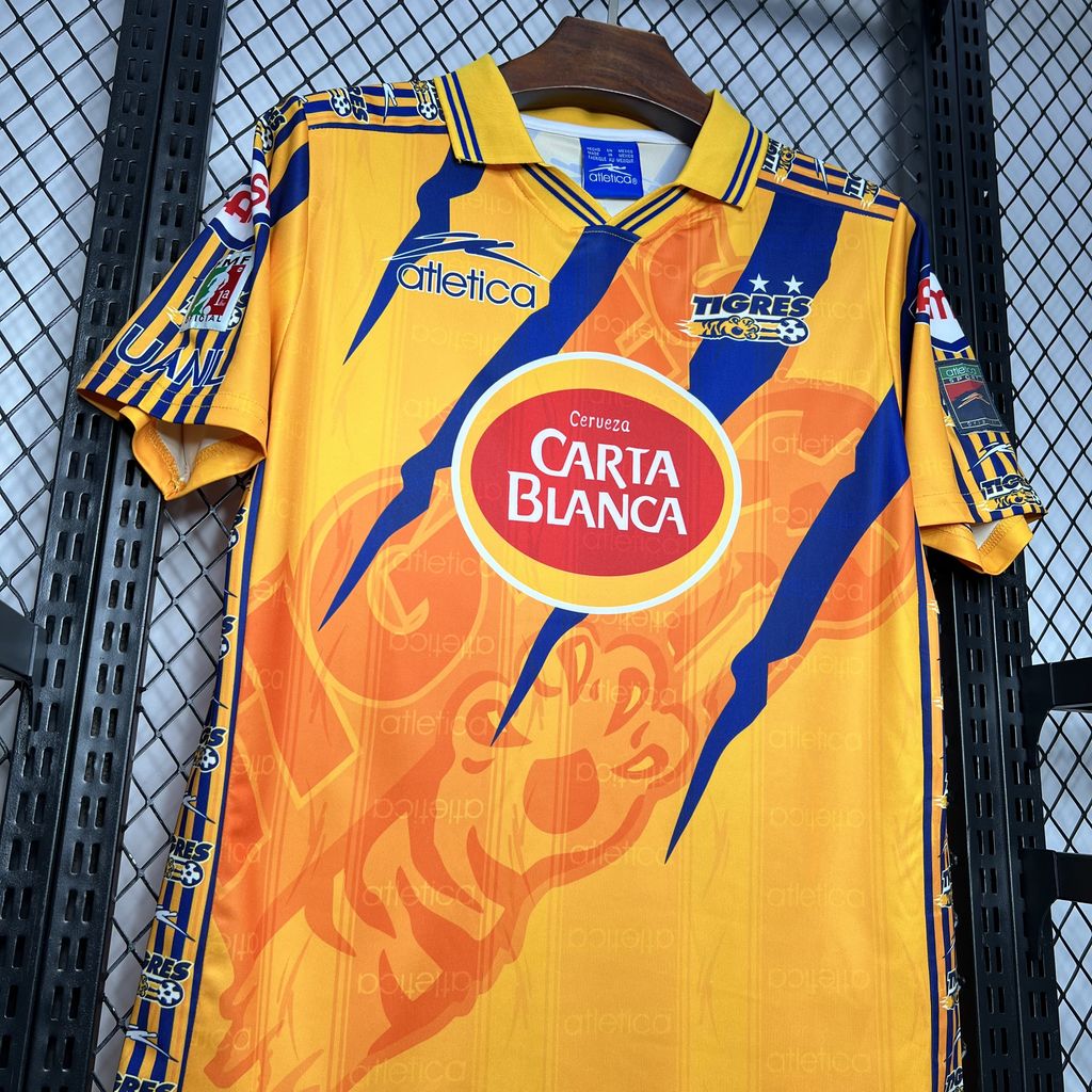 Retro Tigres UANL 1997-98 Home Stadium Jersey - UnitedFutballJersey
