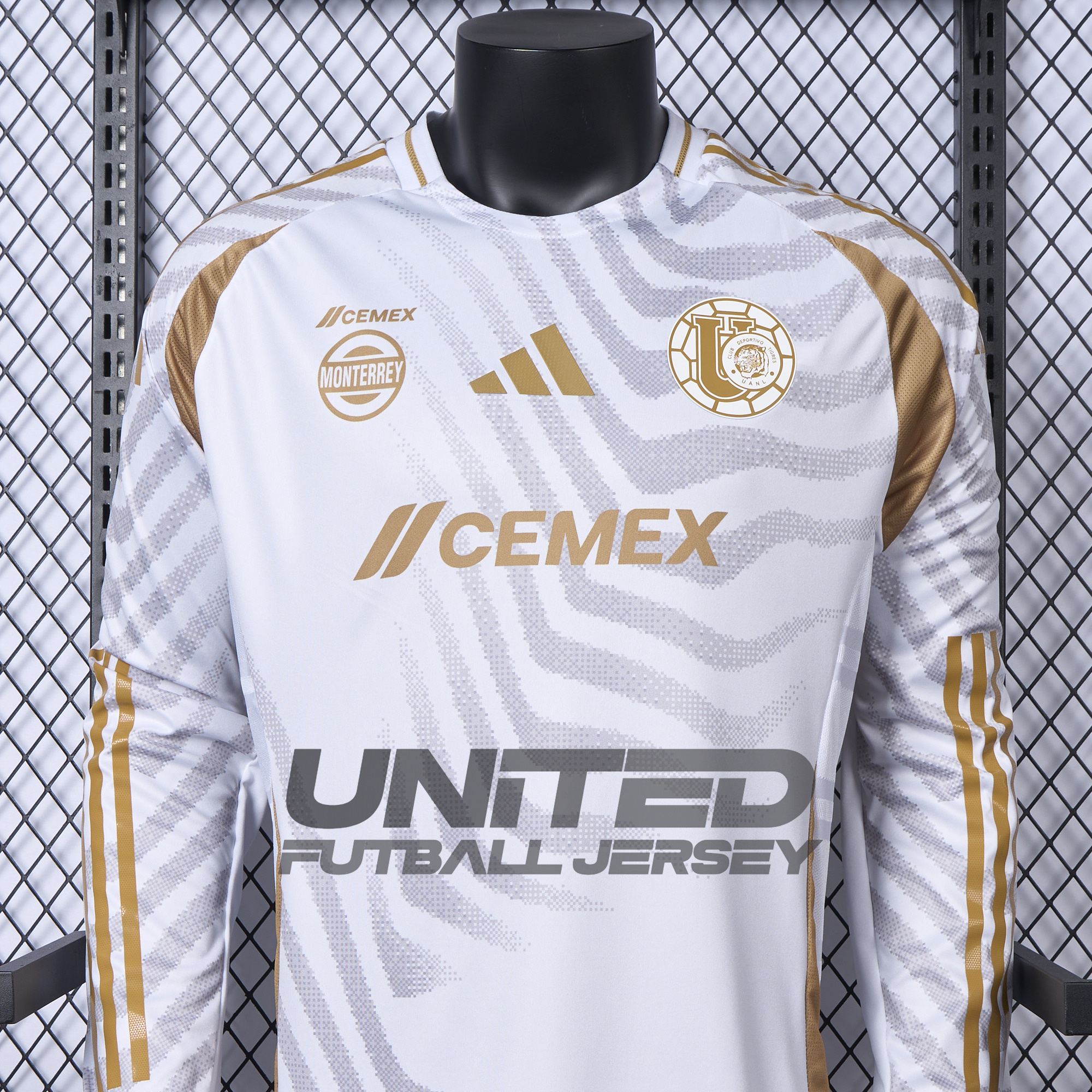 Tigres UANL 24-25 Third Long Sleeves Jersey - Player Version - UnitedFutballJersey