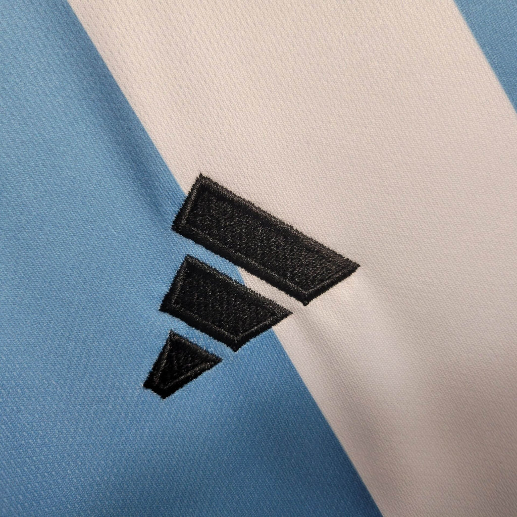 Argentina 3 Stars 22-23 Home Long Sleeve Jersey - Fans Version - UnitedFutballJersey