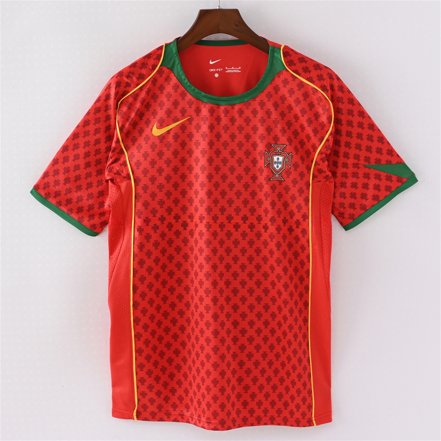 Retro Portugal 2004 Home Jersey - UnitedFutballJersey