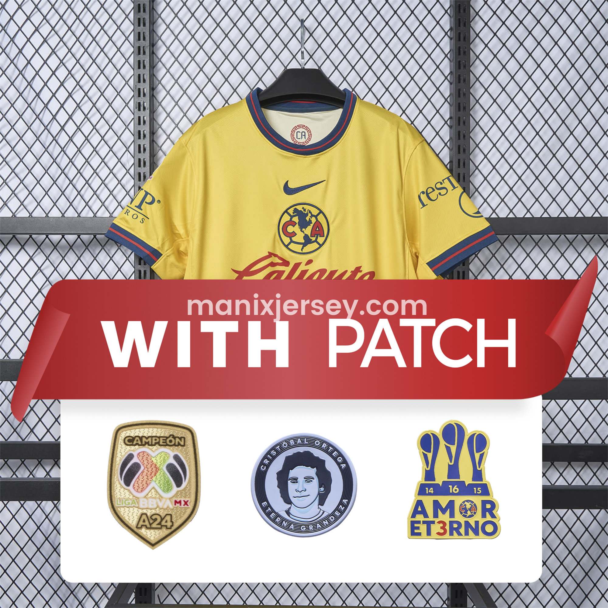 Club América 24-25 Home Jersey - Fans Version - UnitedFutballJersey