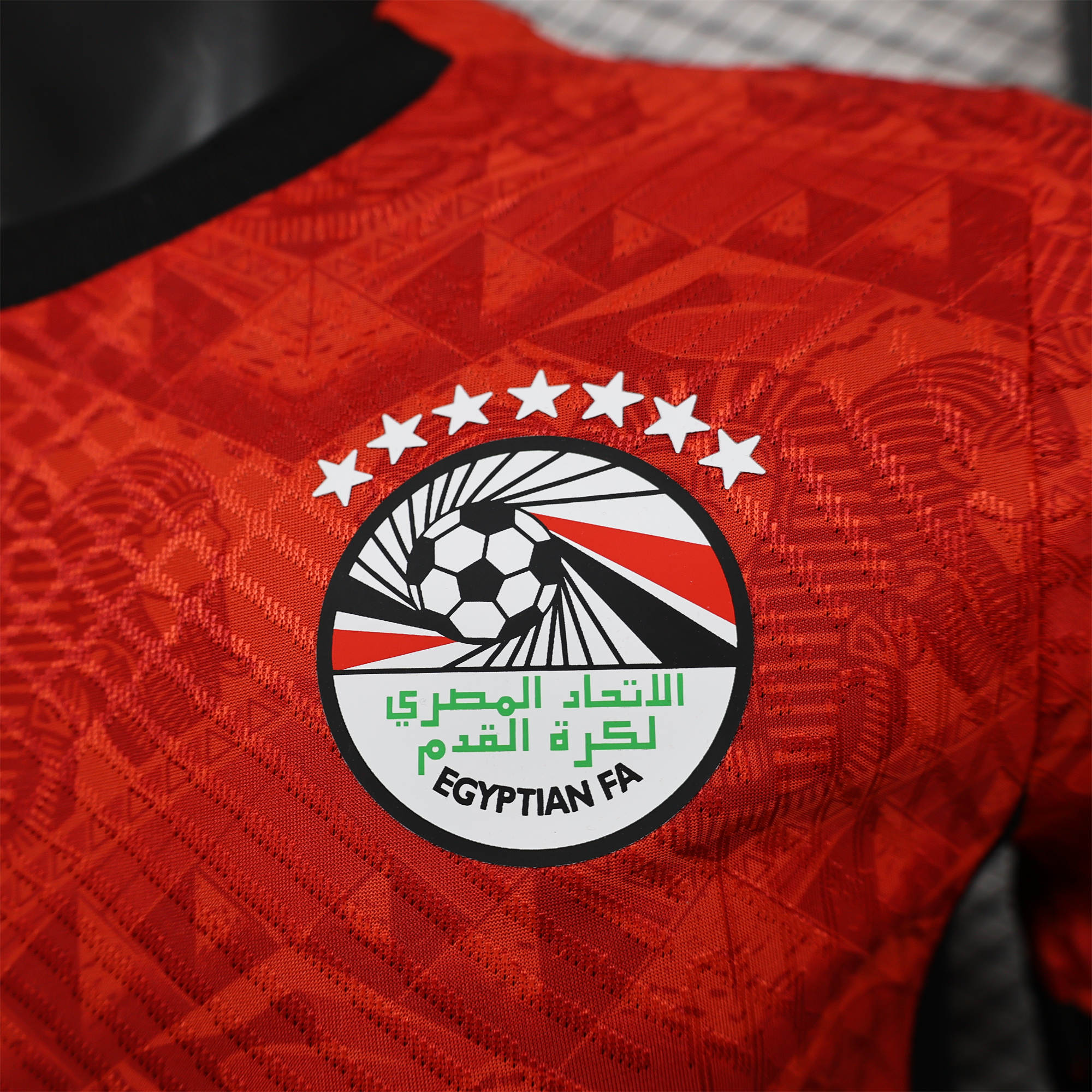 Egypt 24-25 Home Red Jersey - Player Version - UnitedFutballJersey
