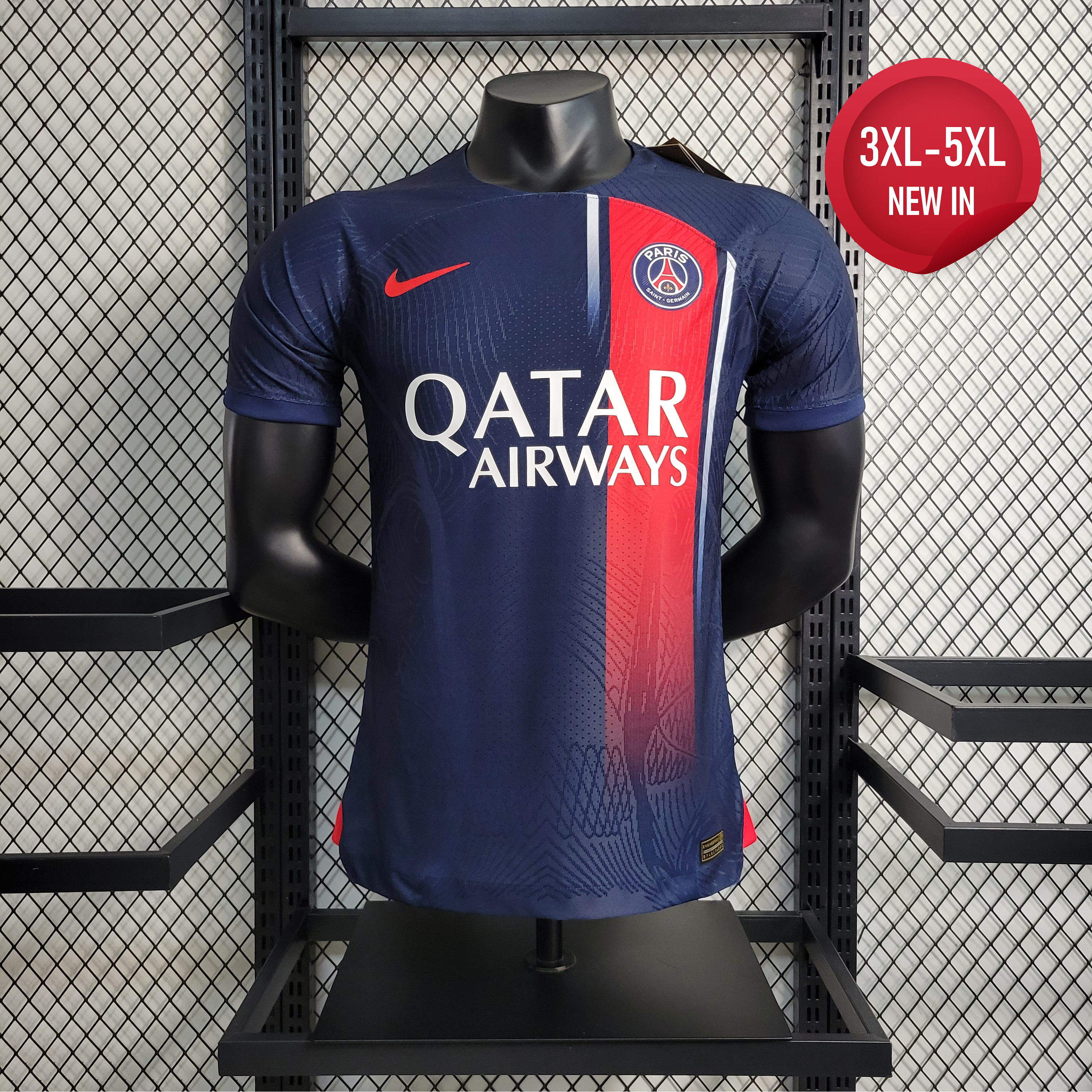 Paris Saint-Germain PSG 23-24 Home Stadium Jersey - Player Version - UnitedFutballJersey