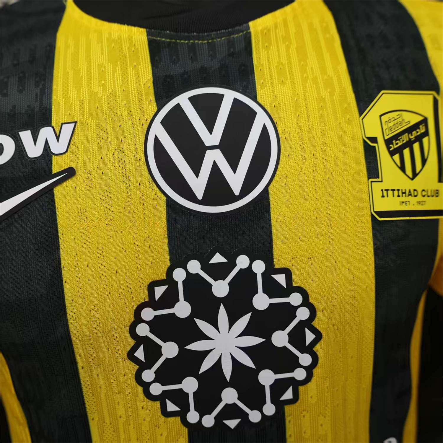 Al Ittihad Jeddah United 25-26 Home Jersey - Player Version - UnitedFutballJersey