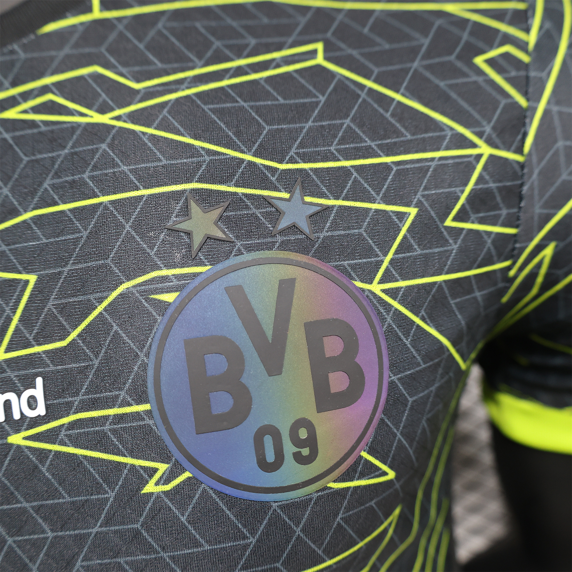Dortmund 24-25 E-football Team Black Special Jersey - Player Version - UnitedFutballJersey