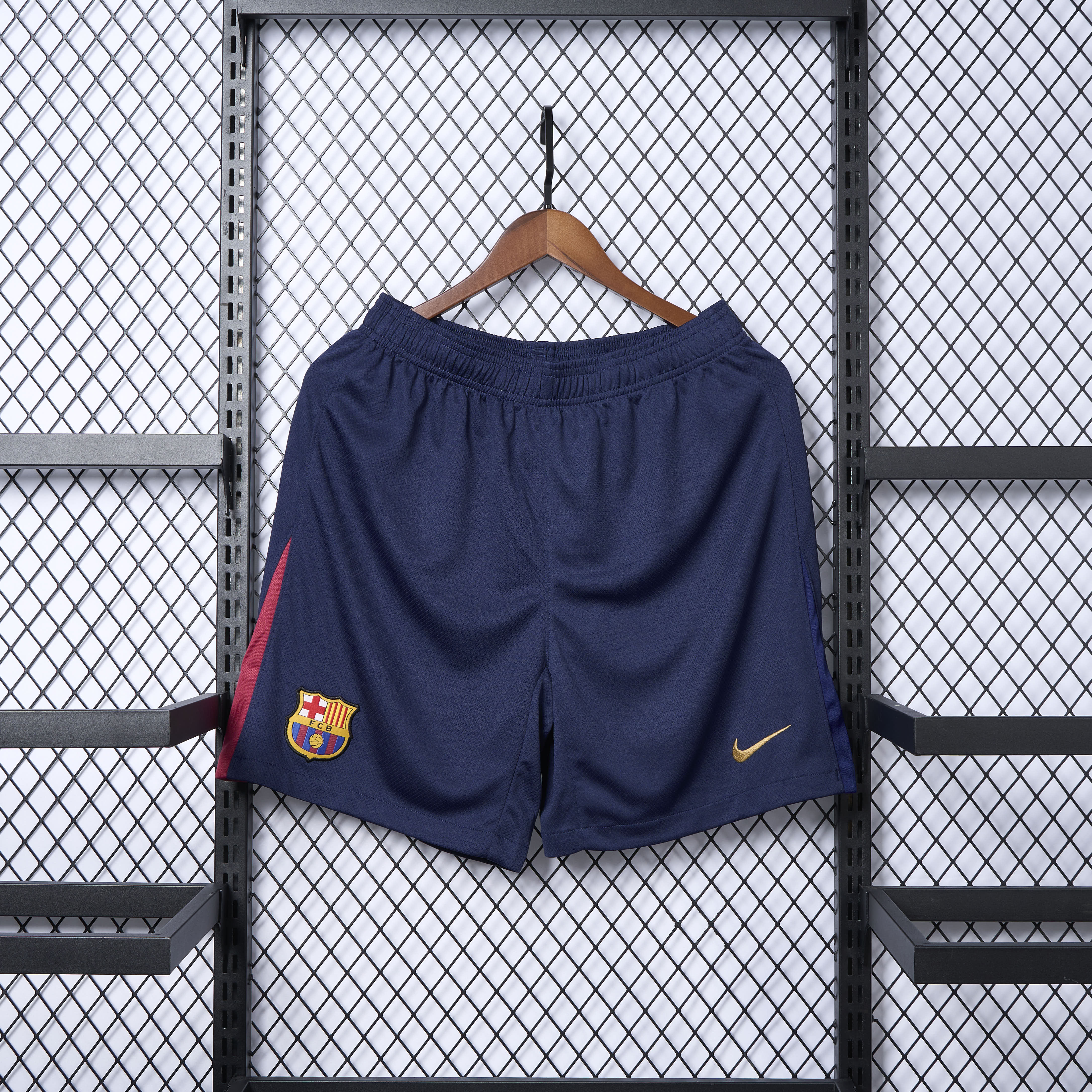B.A.R.S.A 24-25 Home Shorts - Fans Version - UnitedFutballJersey