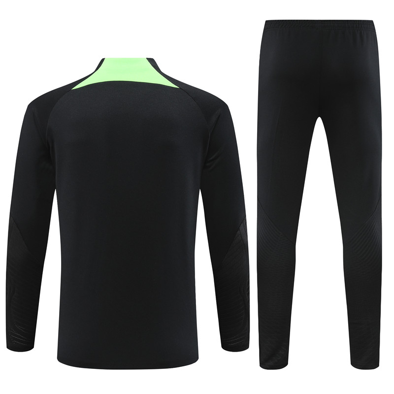 23-24 Liverpool Black Fas version Training suit - UnitedFutballJersey