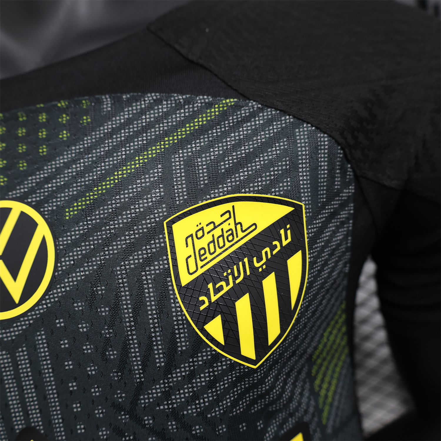 Al Ittihad Jeddah United 24-25 Third Jersey with New Sponsers - Player Version - UnitedFutballJersey