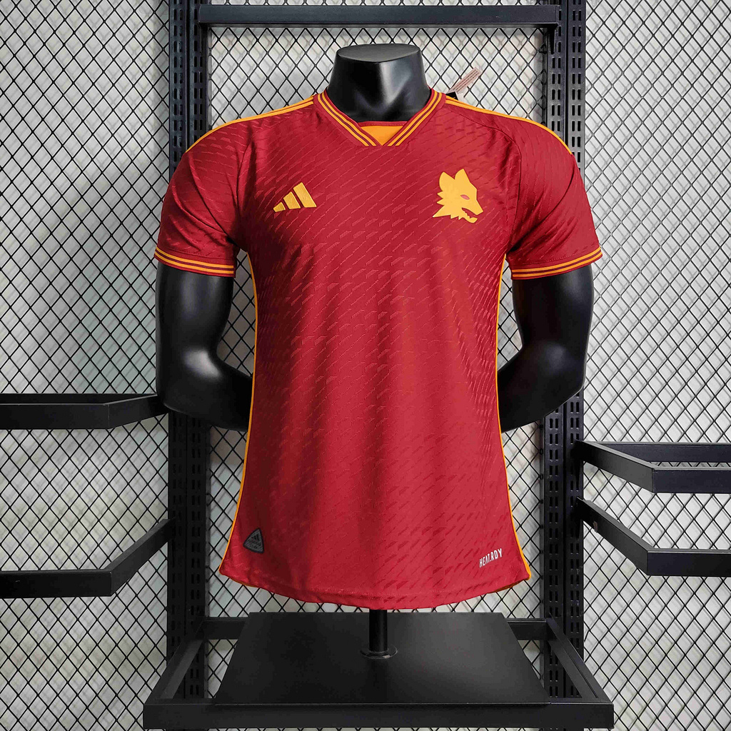 Roma 23-24 Home Jersey - Player Version - UnitedFutballJersey