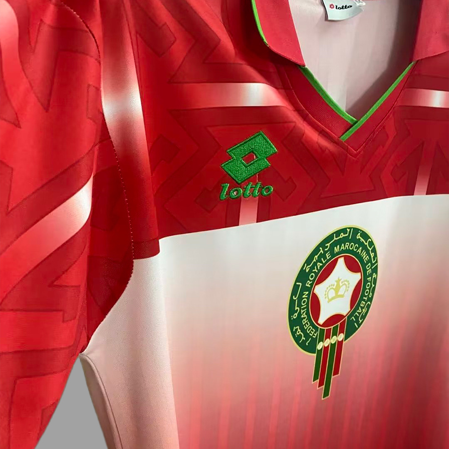 Retro Morocco 1994 Home Jersey - UnitedFutballJersey