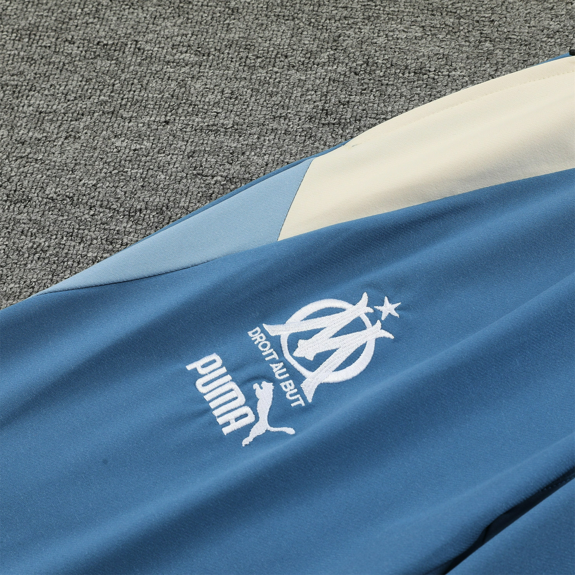Marseille 23-24 Men's Training Hoodie + Pants - UnitedFutballJersey