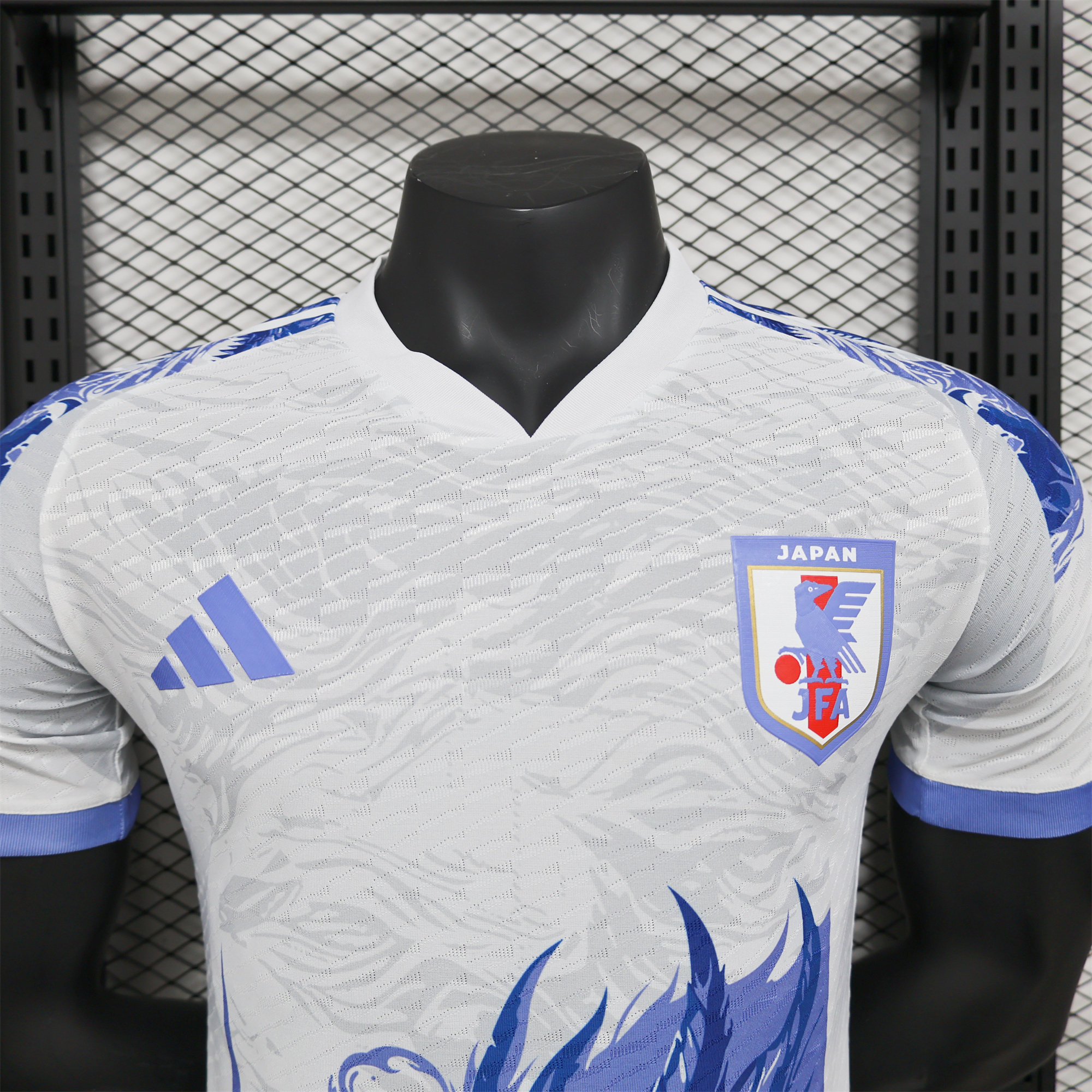 Japan 2024 Blue Dragon Special Edition White Jersey - Player Version - UnitedFutballJersey