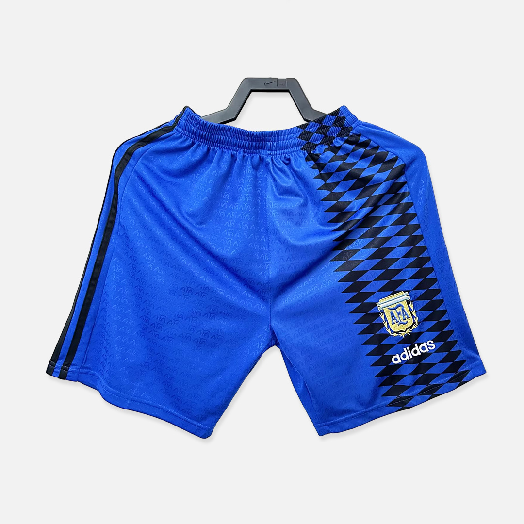 Retro Argentina 1994 Away Stadium Shorts - UnitedFutballJersey