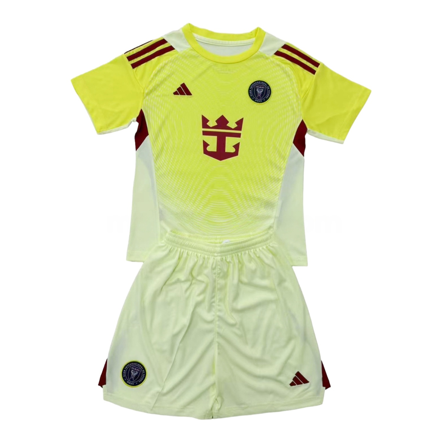 INT M.A.M 2025 Light Yellow Goalkeeper Men's Adult Jersey Set - Fans Version - UnitedFutballJersey