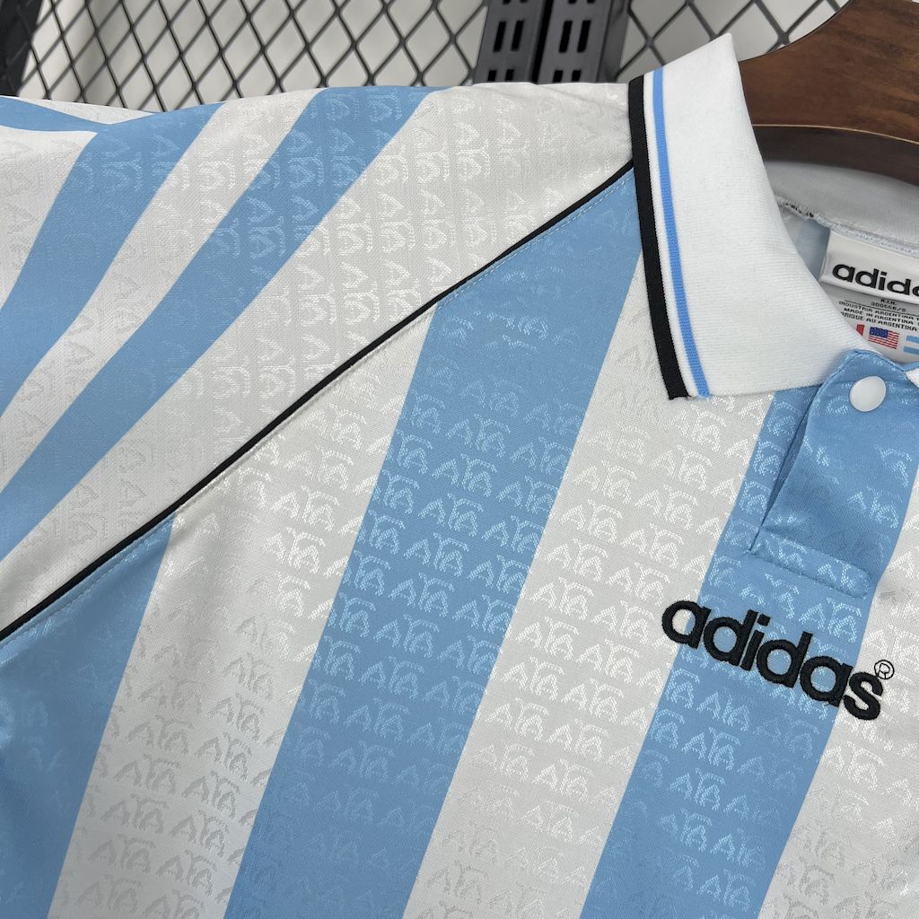 Retro Argentina 1996 Home Jersey - UnitedFutballJersey