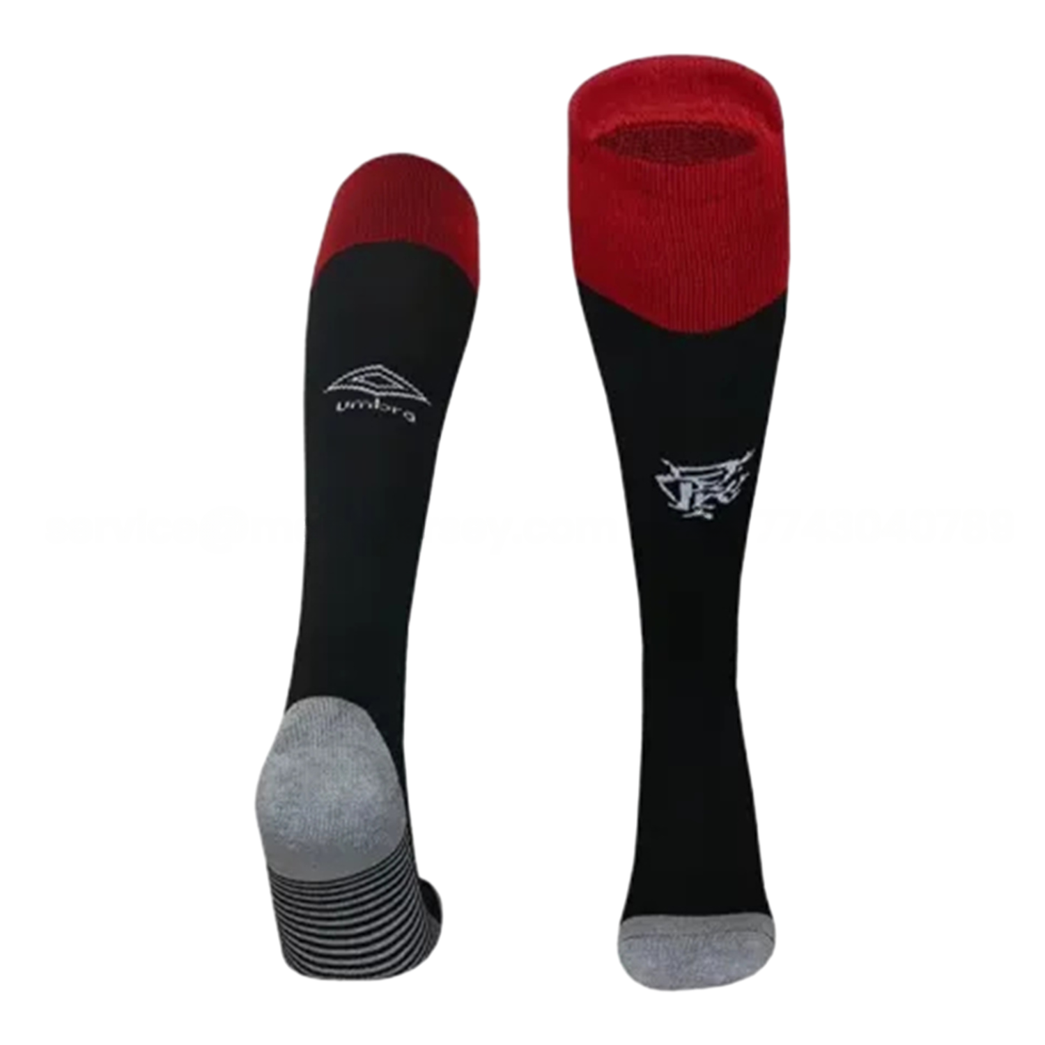 Glasgow Rangers 25-26 Home Socks - Black - UnitedFutballJersey
